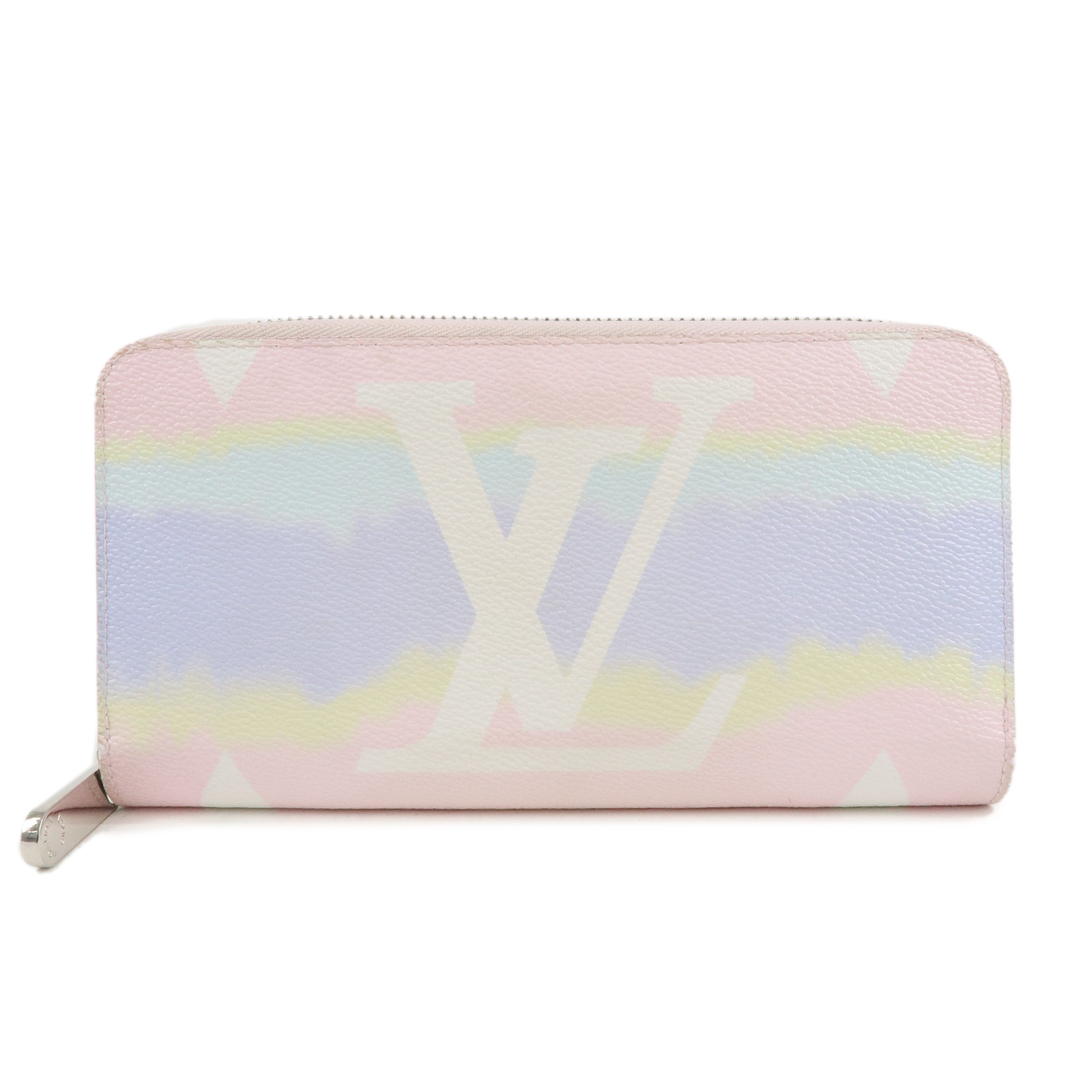 Louis Vuitton Monogram Escal Zippy Wallet Pastel Pink M69100