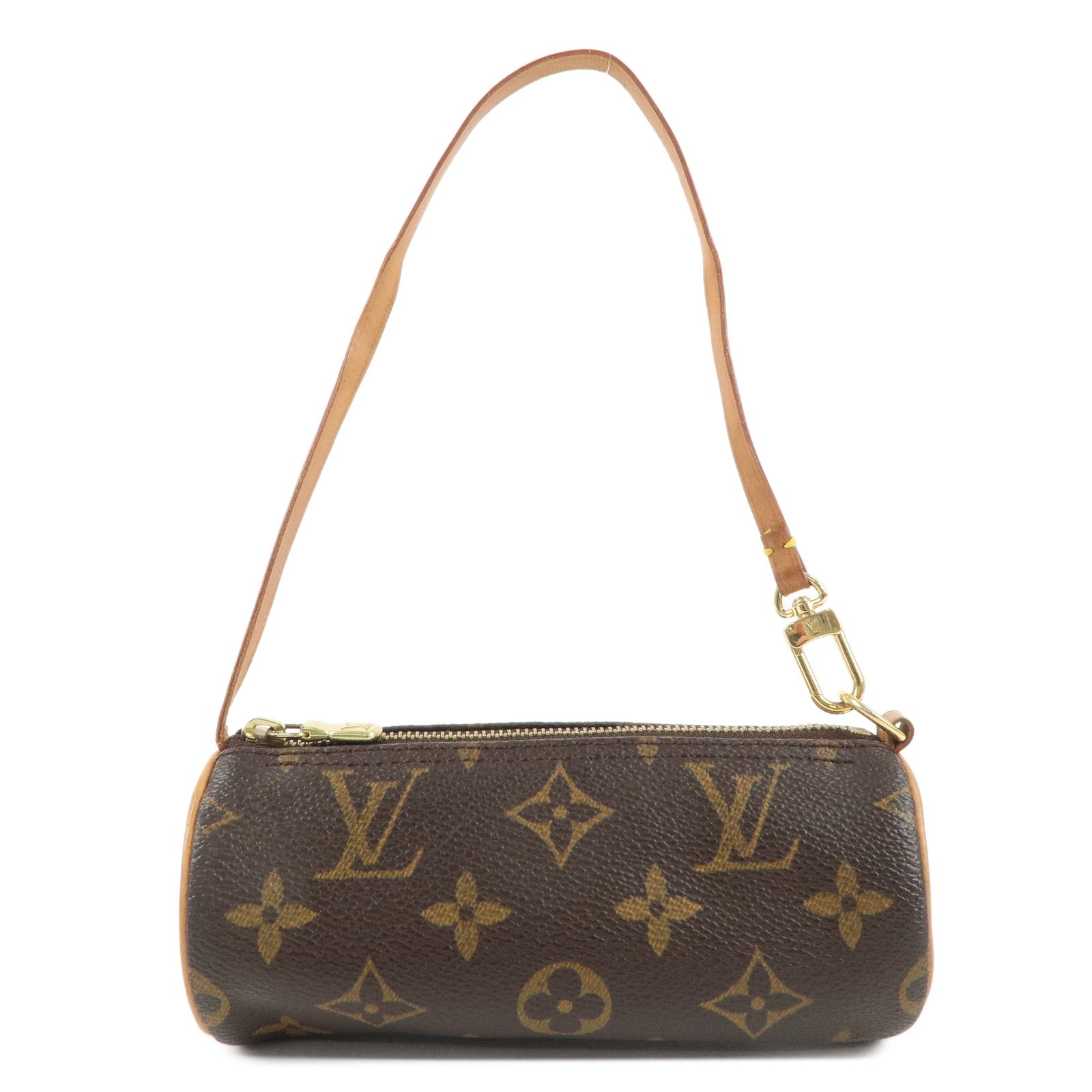 Louis Vuitton Monogram Mini Pouch for Papillon Bag Brown