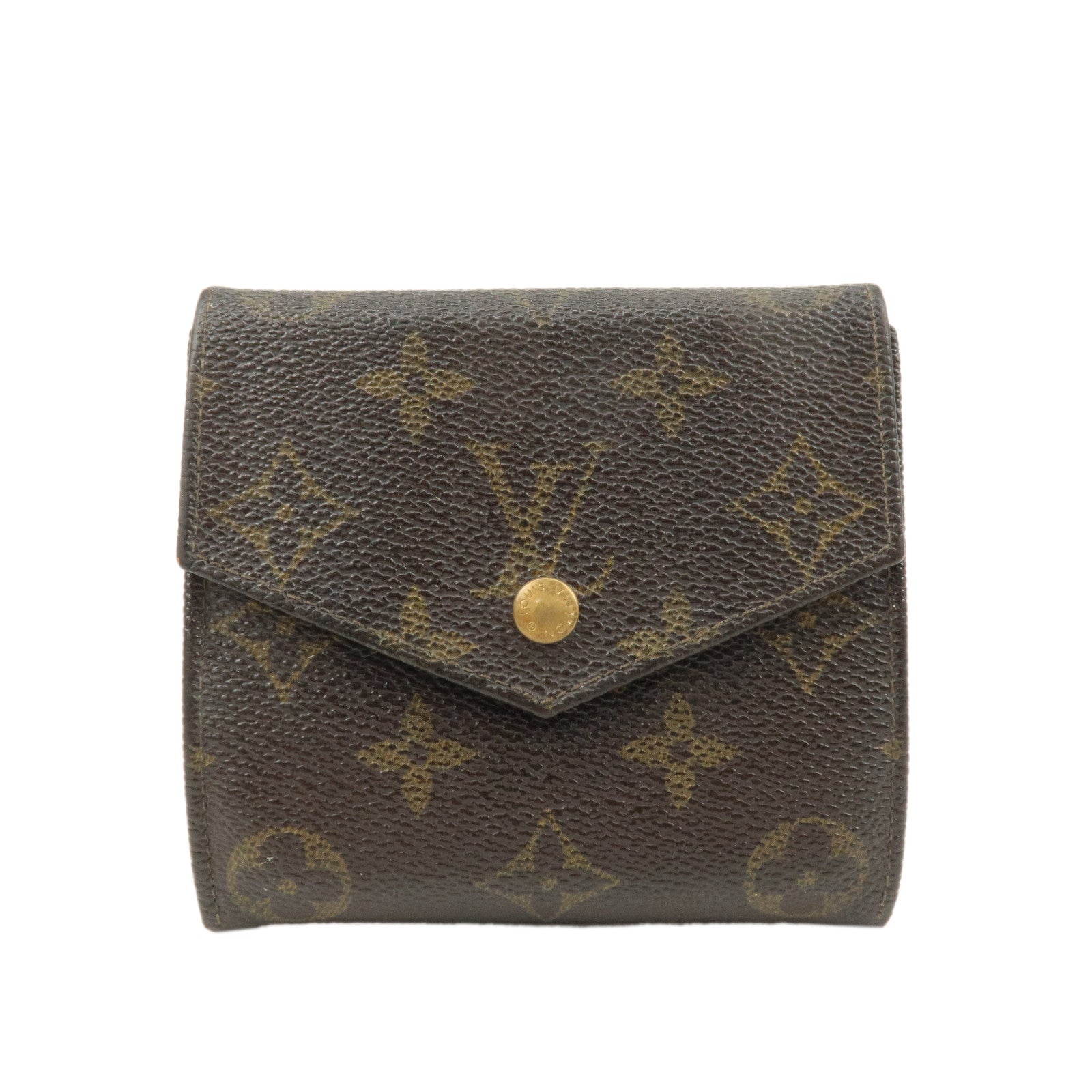 Louis Vuitton Monogram Porte Monnaie Billet Carte Credit M61660