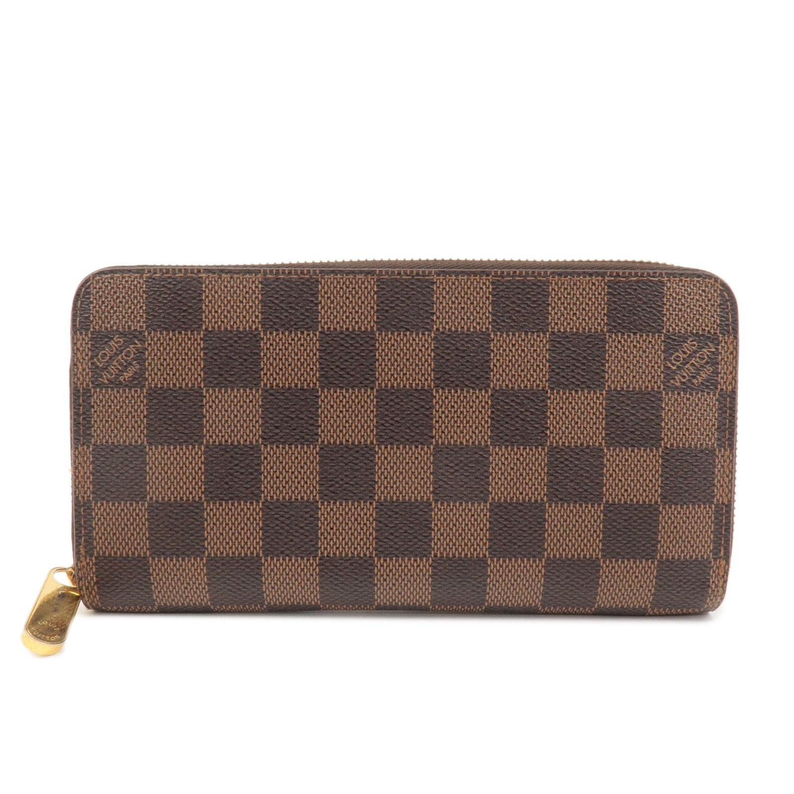 Louis-Vuitton-Damier-Zippy-Wallet-Round-Zip-Long-Wallet-N60015