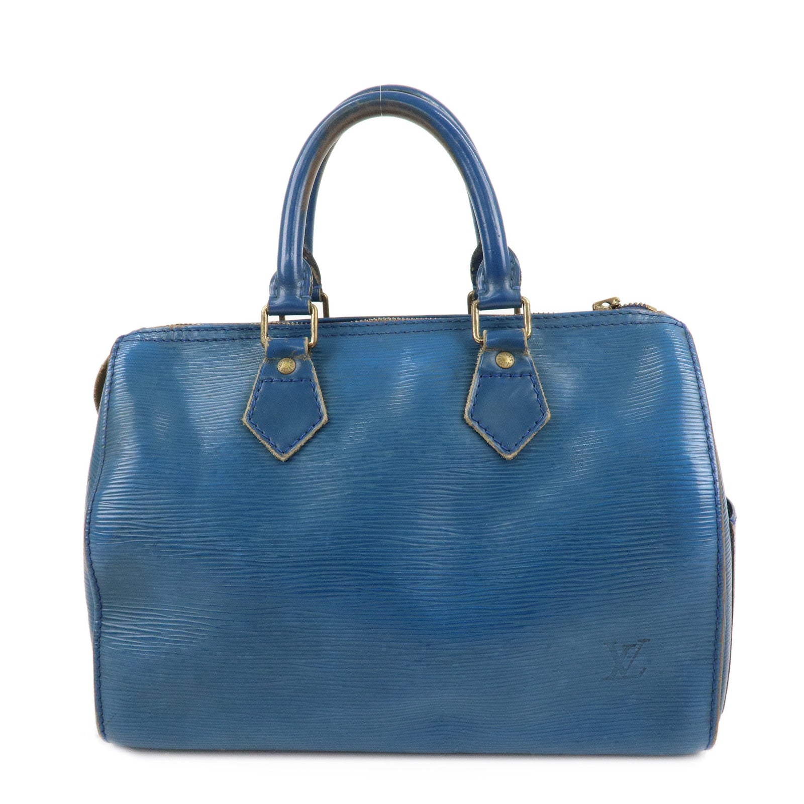 Louis-Vuitton-Epi-Speedy-25-Hand-Boston-Bag-Blue-M43015