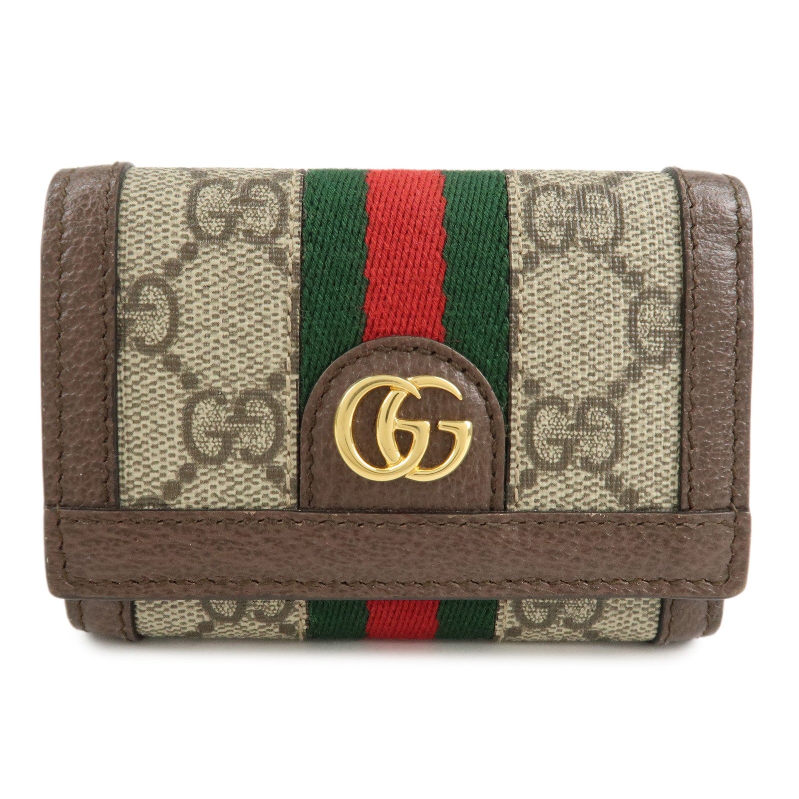 GUCCI-Ophidia-Sherry-GG-Supreme-Leather-Compact-Wallet-644334