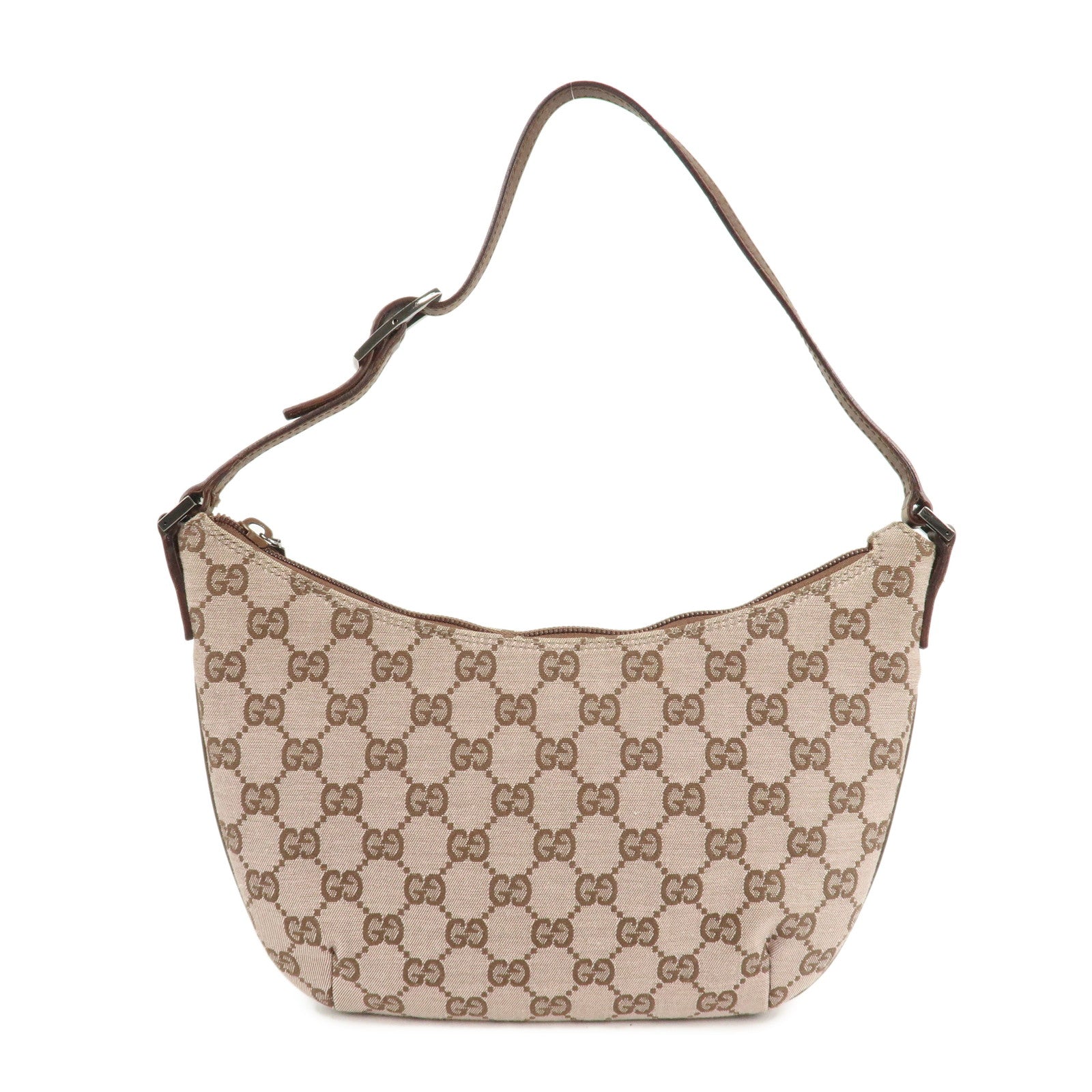 GUCCI-GG-Canvas-Leather-Shoulder-Bag-Hand-Bag-Brown-005.0813