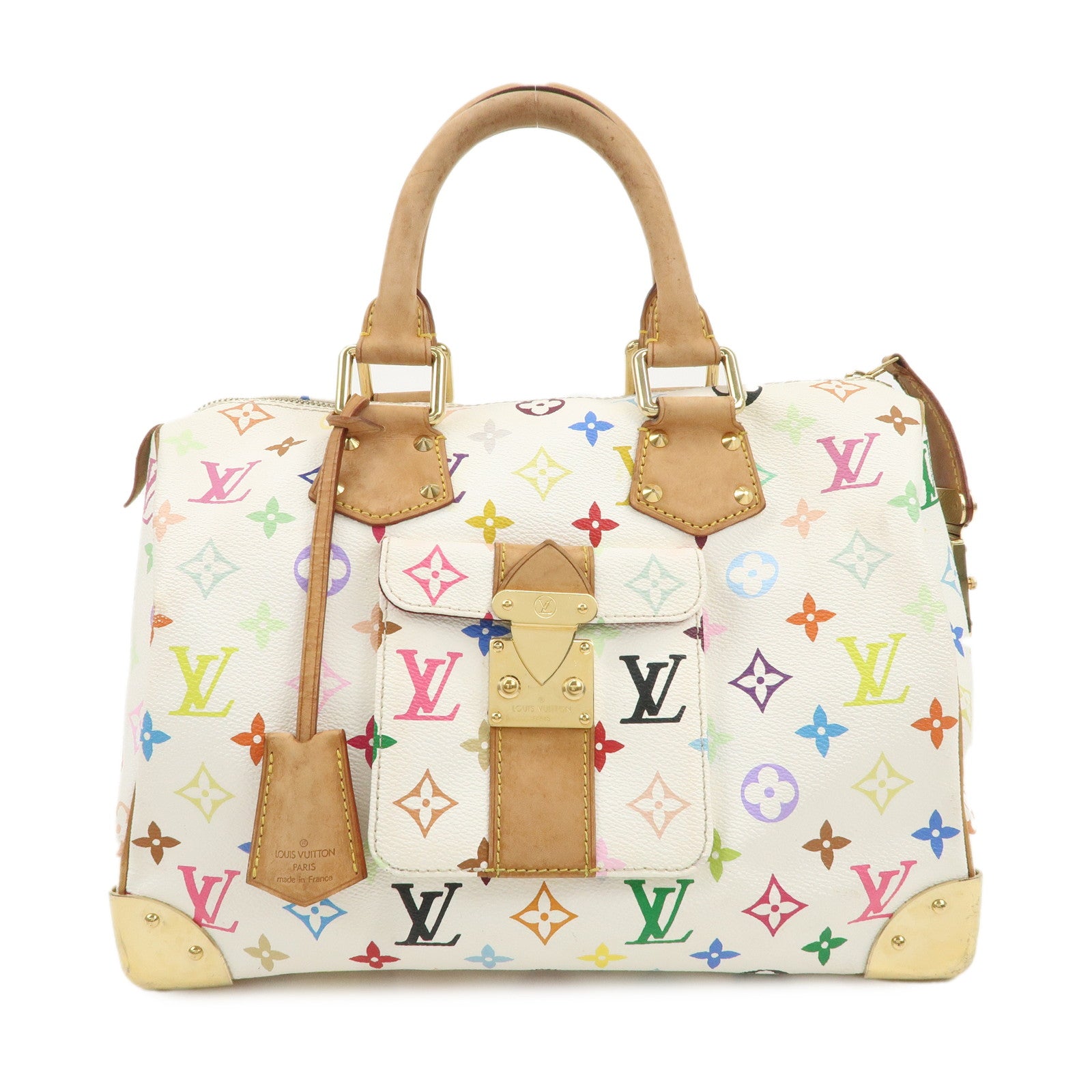 Louis-Vuitton-Monogram-Multicolor-Speedy-30-Hand-Bag-M92643