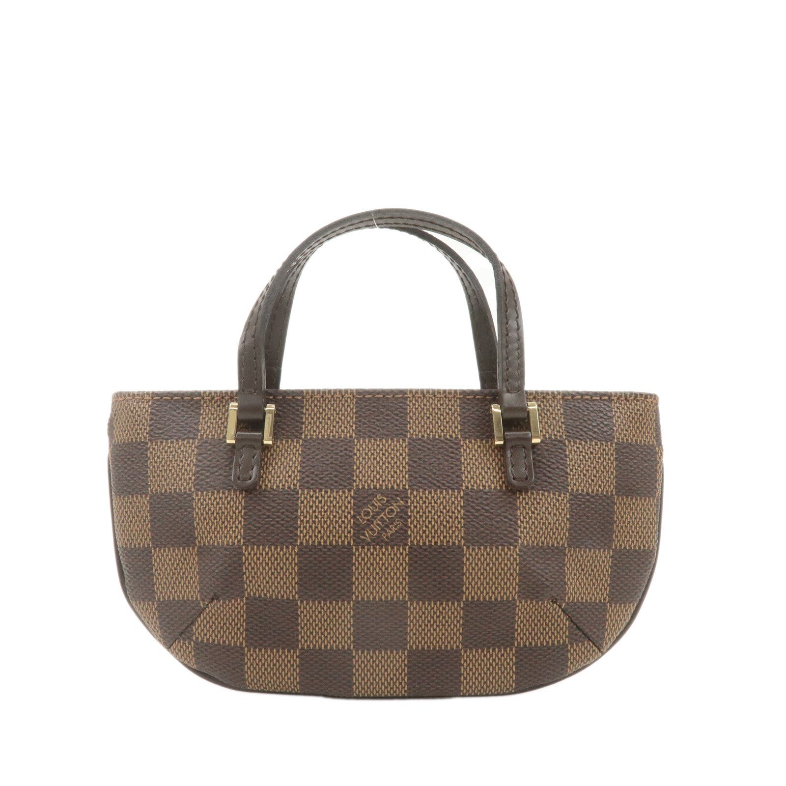 Louis-Vuitton-Damier-Manosque-GM-Pouch-Hand-Bag-Brown