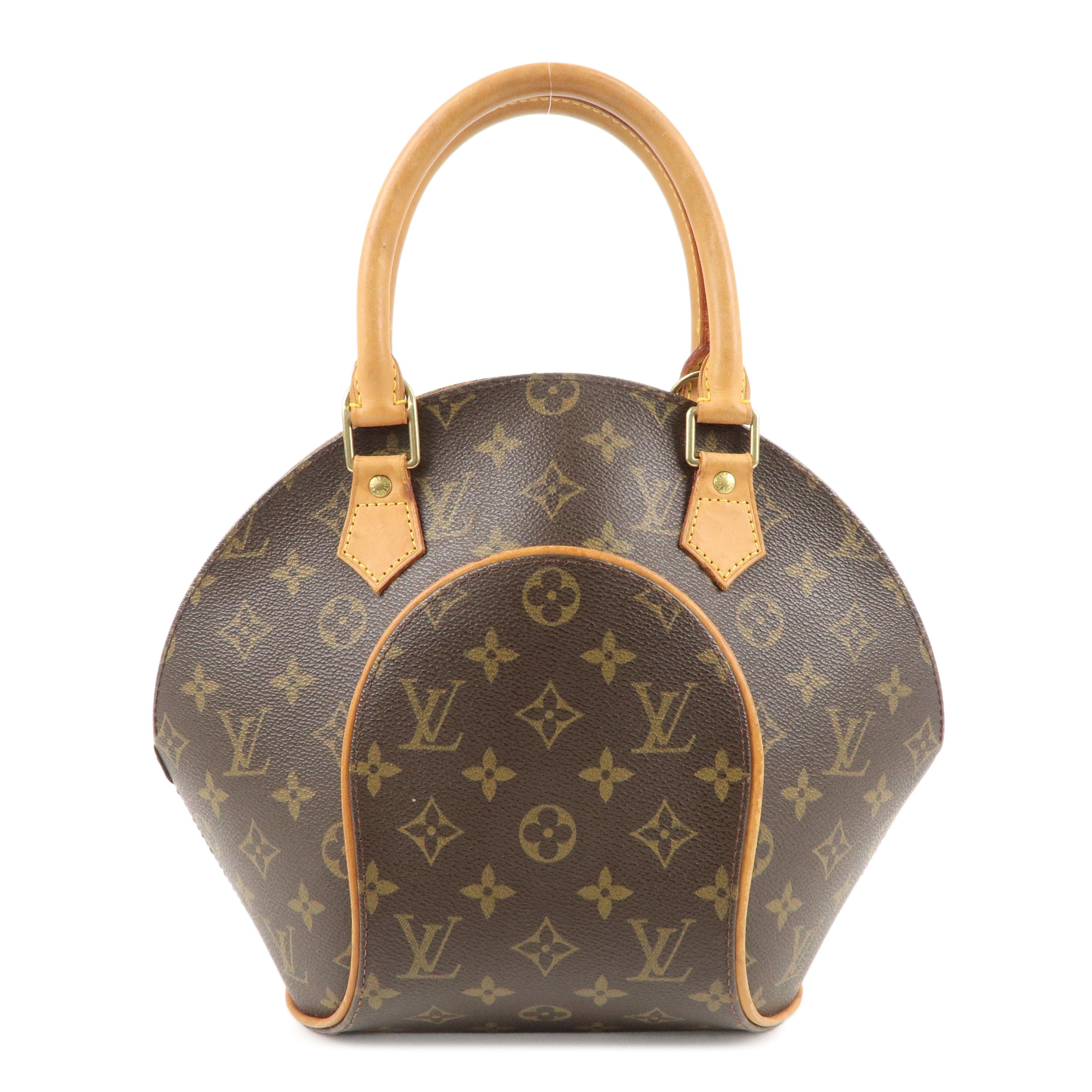 Louis Vuitton Monogram Ellipse MM Hand Bag Brown M51126