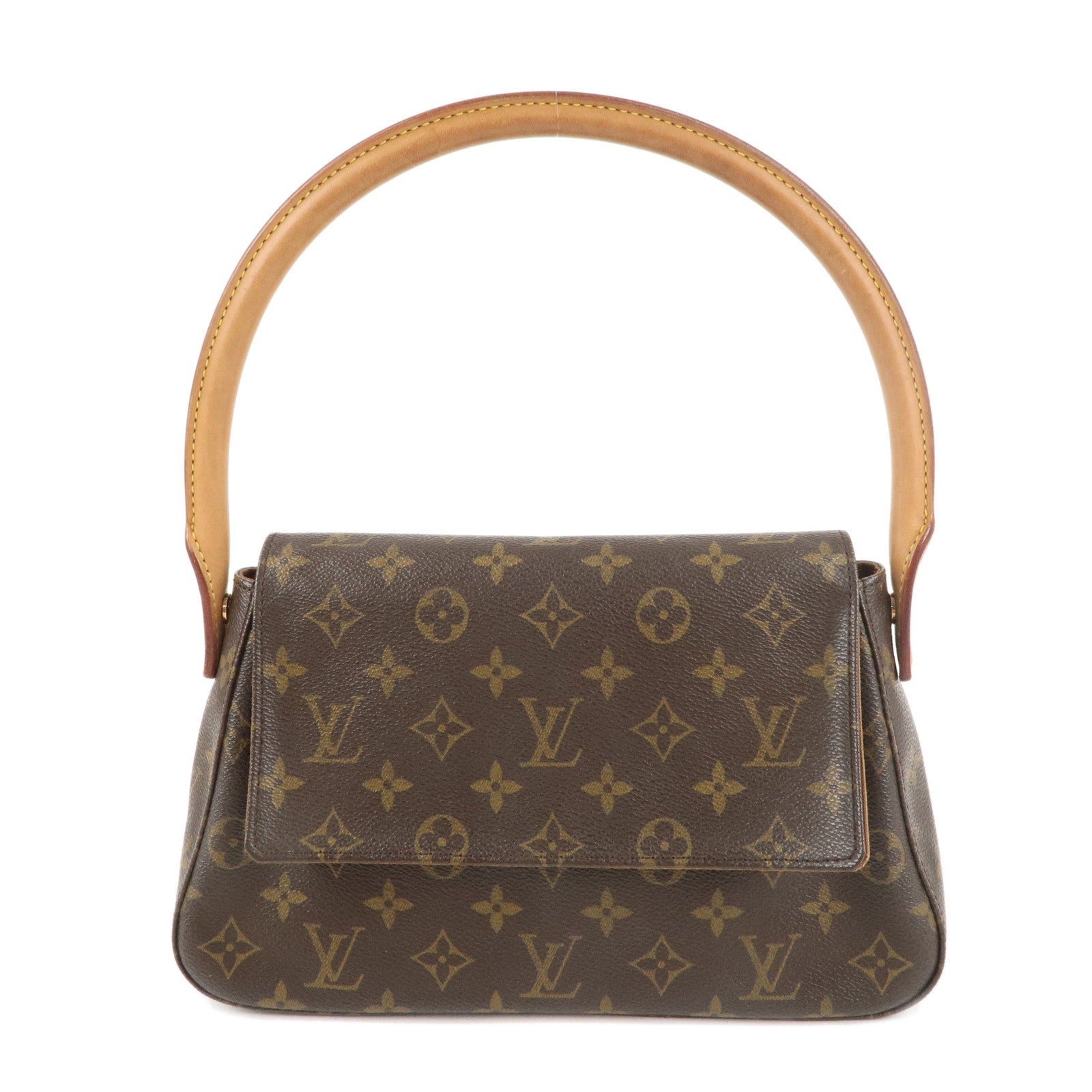 Louis Vuitton Monogram Mini Looping Shoulder Bag Hand Bag M51147