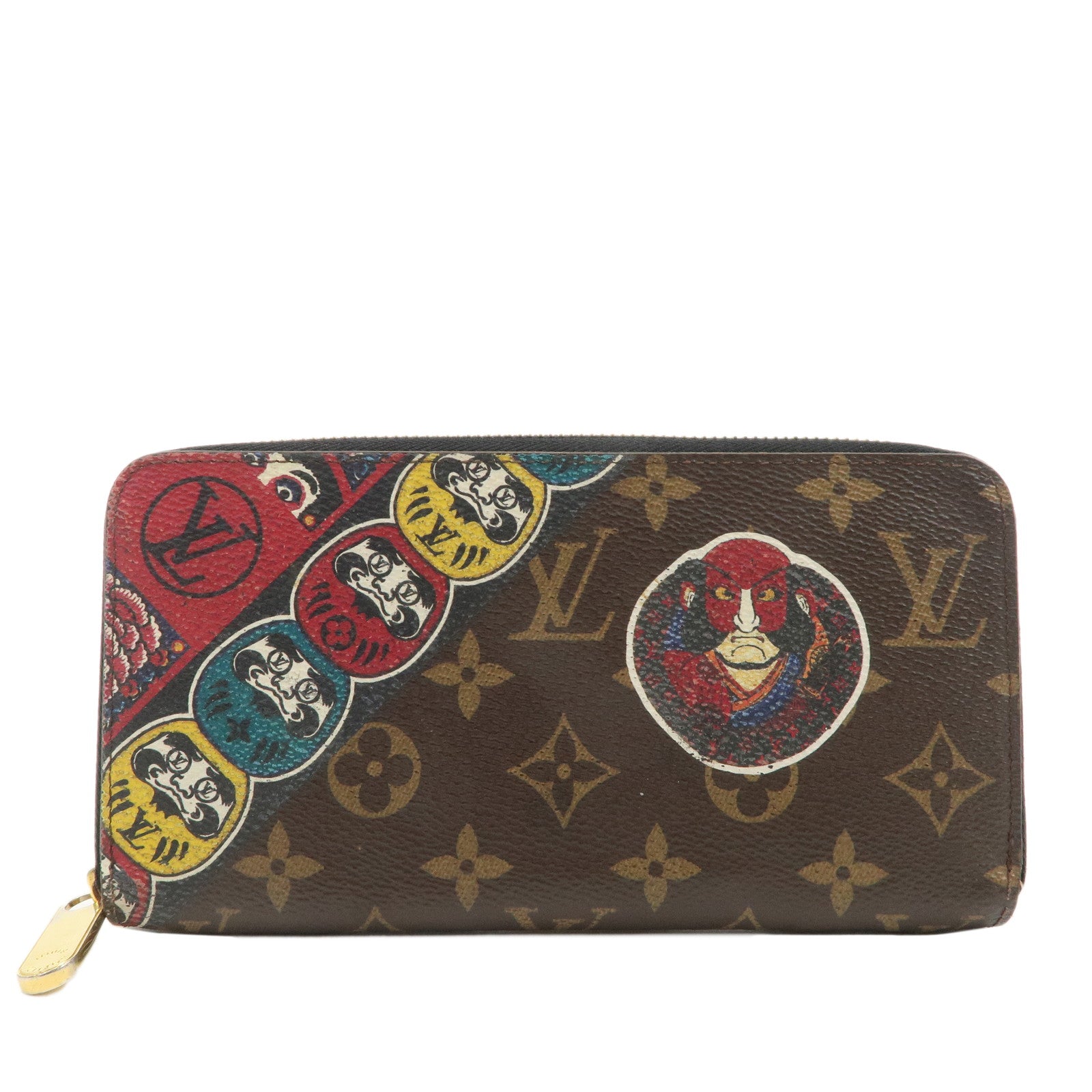 Louis-Vuitton-Zippy-Wallet-Kansai-Yamamoto-Kabuki-Daruma-M67249