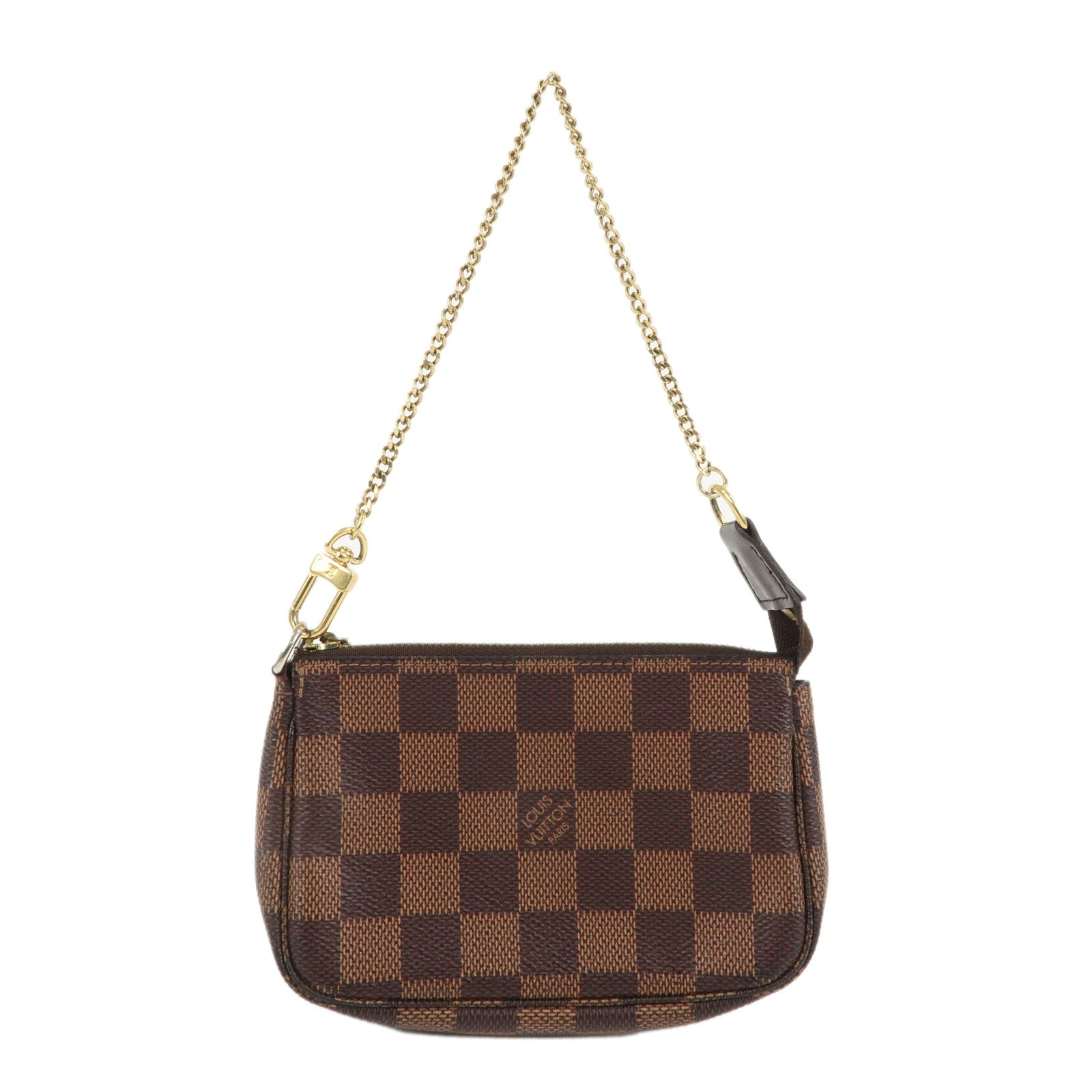 Louis-Vuitton-Damier-Mini-Pochette-Accessoires-Pouch-N58009