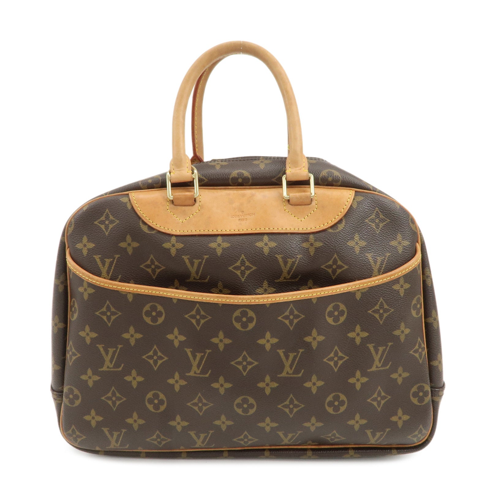 Louis-Vuitton-Monogram-Deauville-Hand-Bag-Brown-M47270