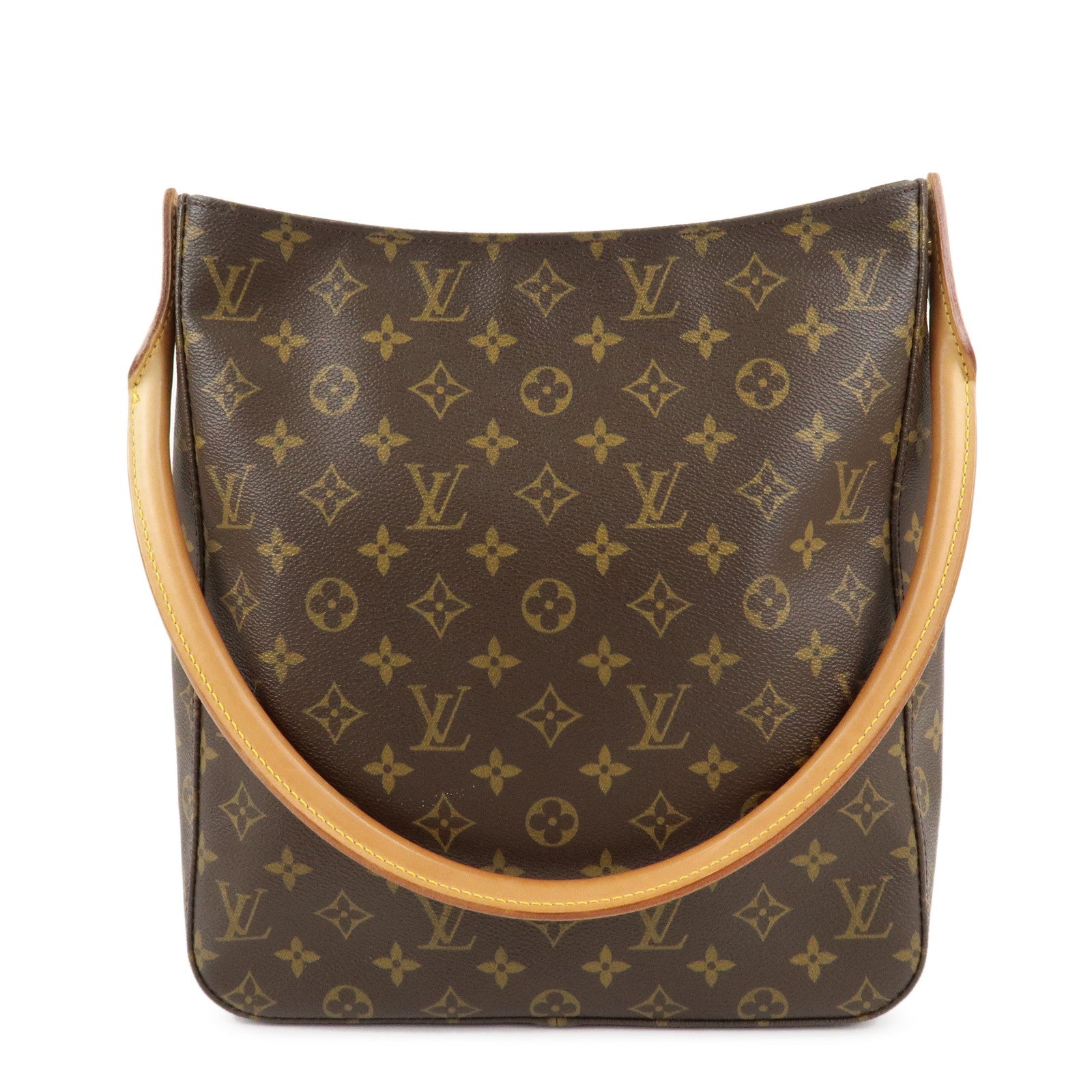 Louis-Vuitton-Monogram-Looping-GM-Shoulder-Bag-Brown-M51145