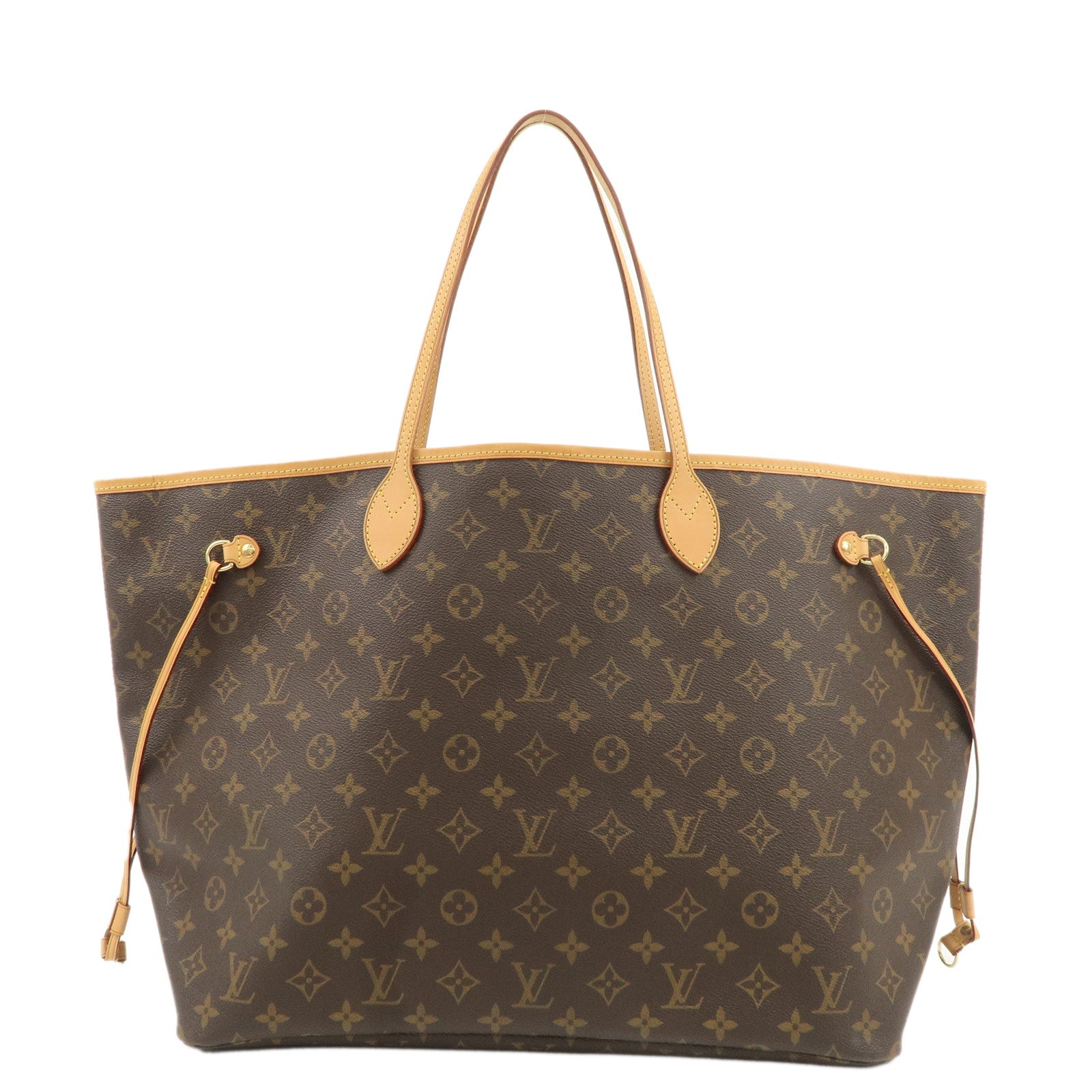 Louis-Vuitton-Monogram-Neverfull-GM-Tote-Bag-Brown-M40157