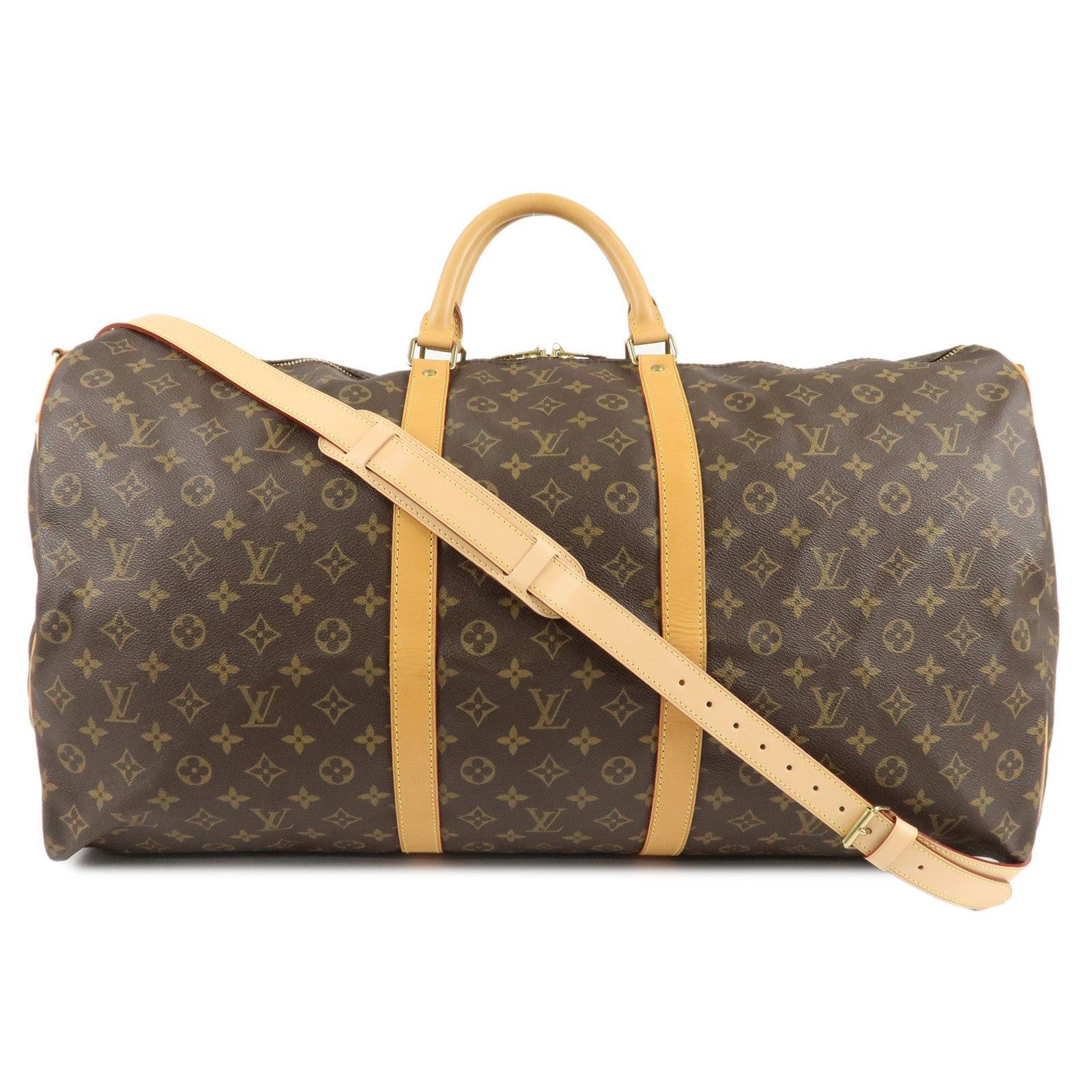 Louis-Vuitton-Monogram-Keep-All-Bandouliere-60-Bag-M41412