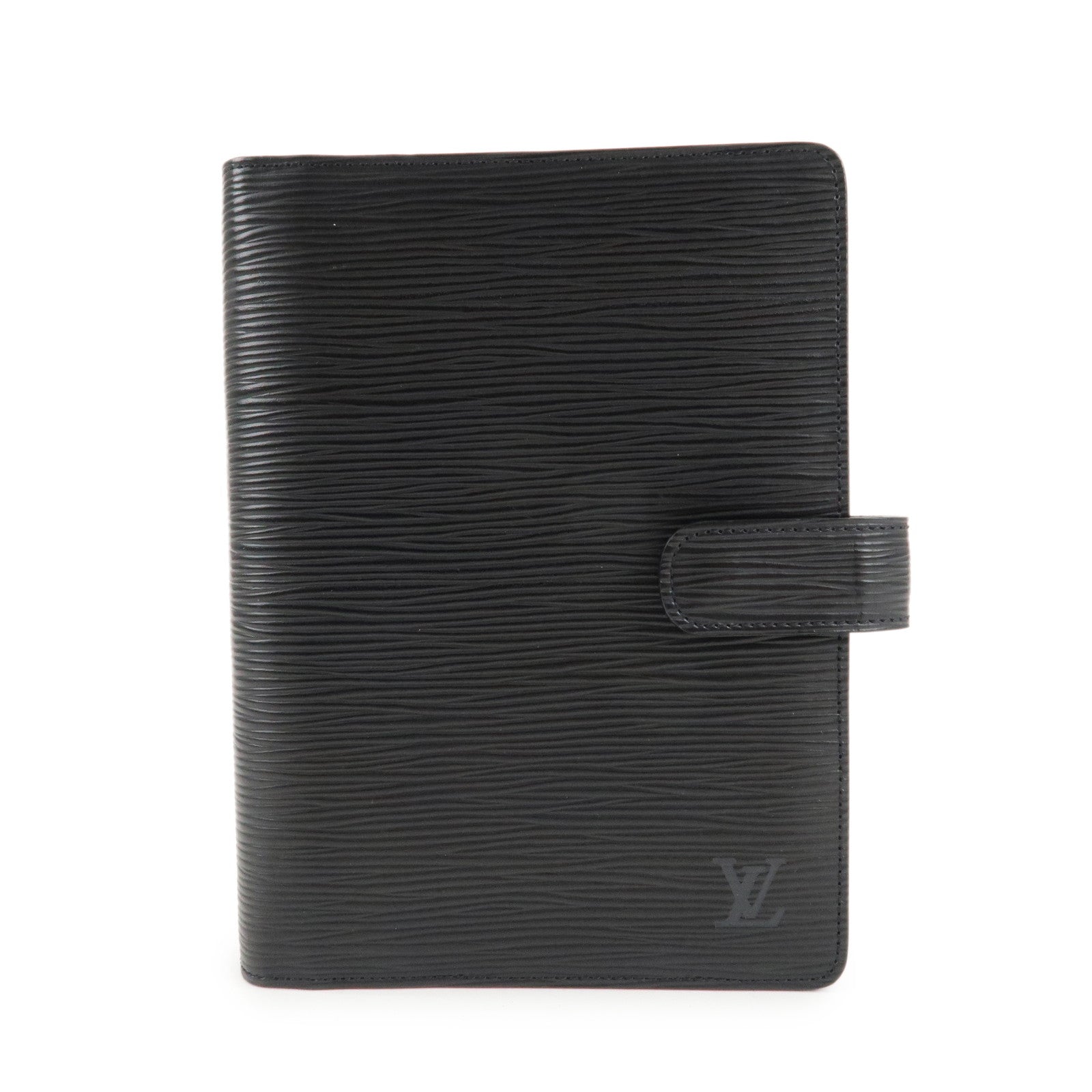 Louis-Vuitton-Epi-Leather-Agenda-MM-Planner-Cover-Noir-R20042