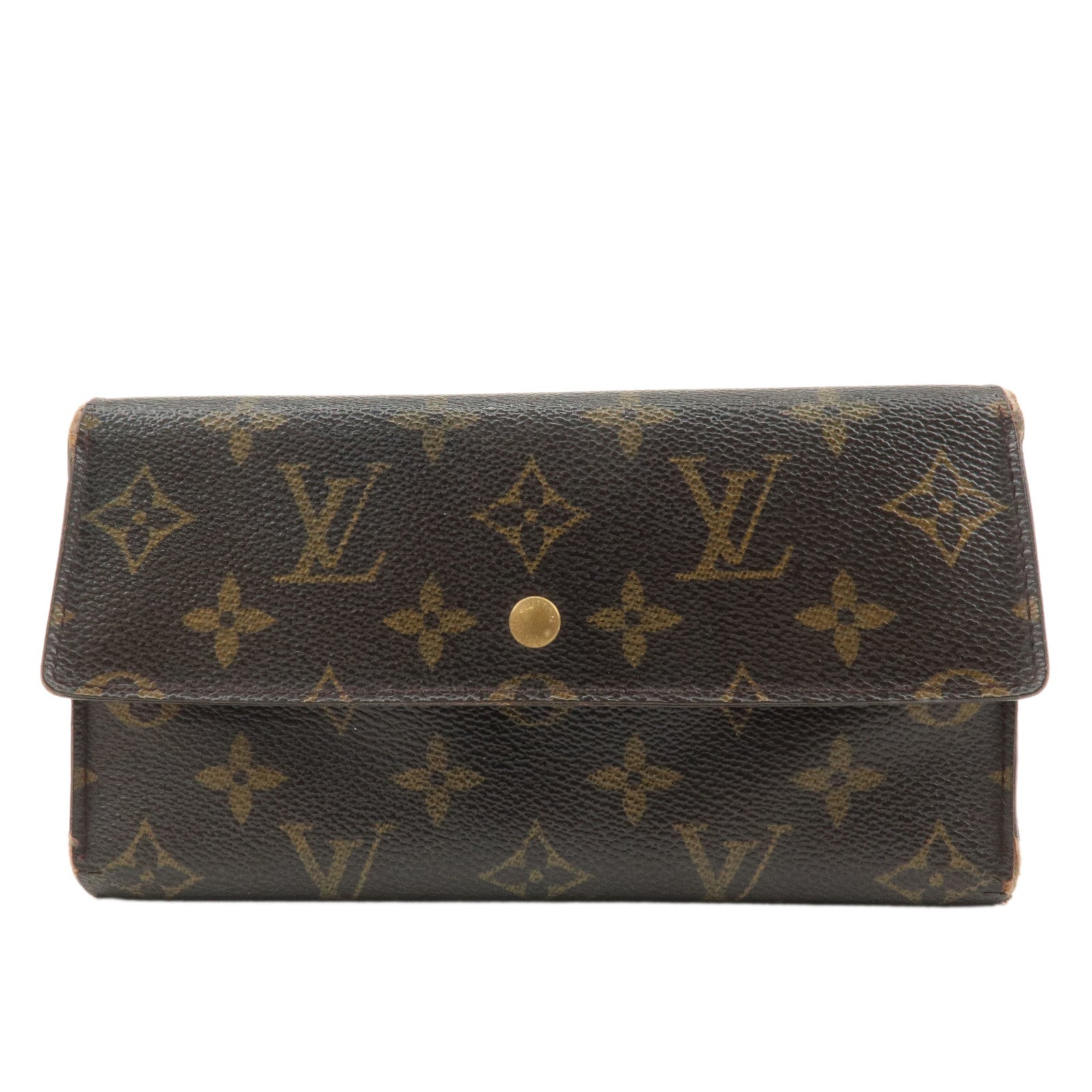 Louis Vuitton Monogram Portefeuille International Wallet M61217