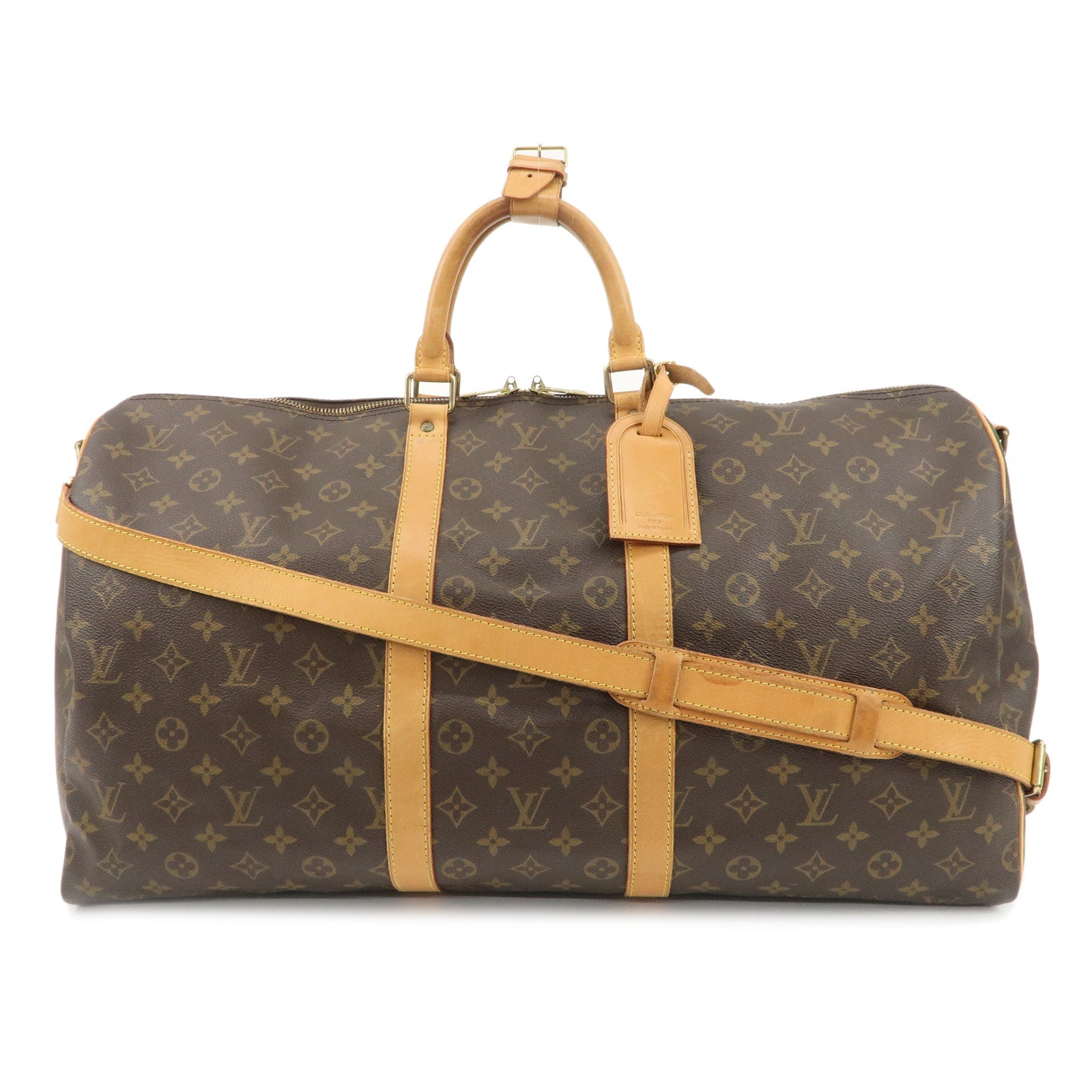 Louis-Vuitton-Monogram-Keep-All-Bandouliere-55-Bag-M41414