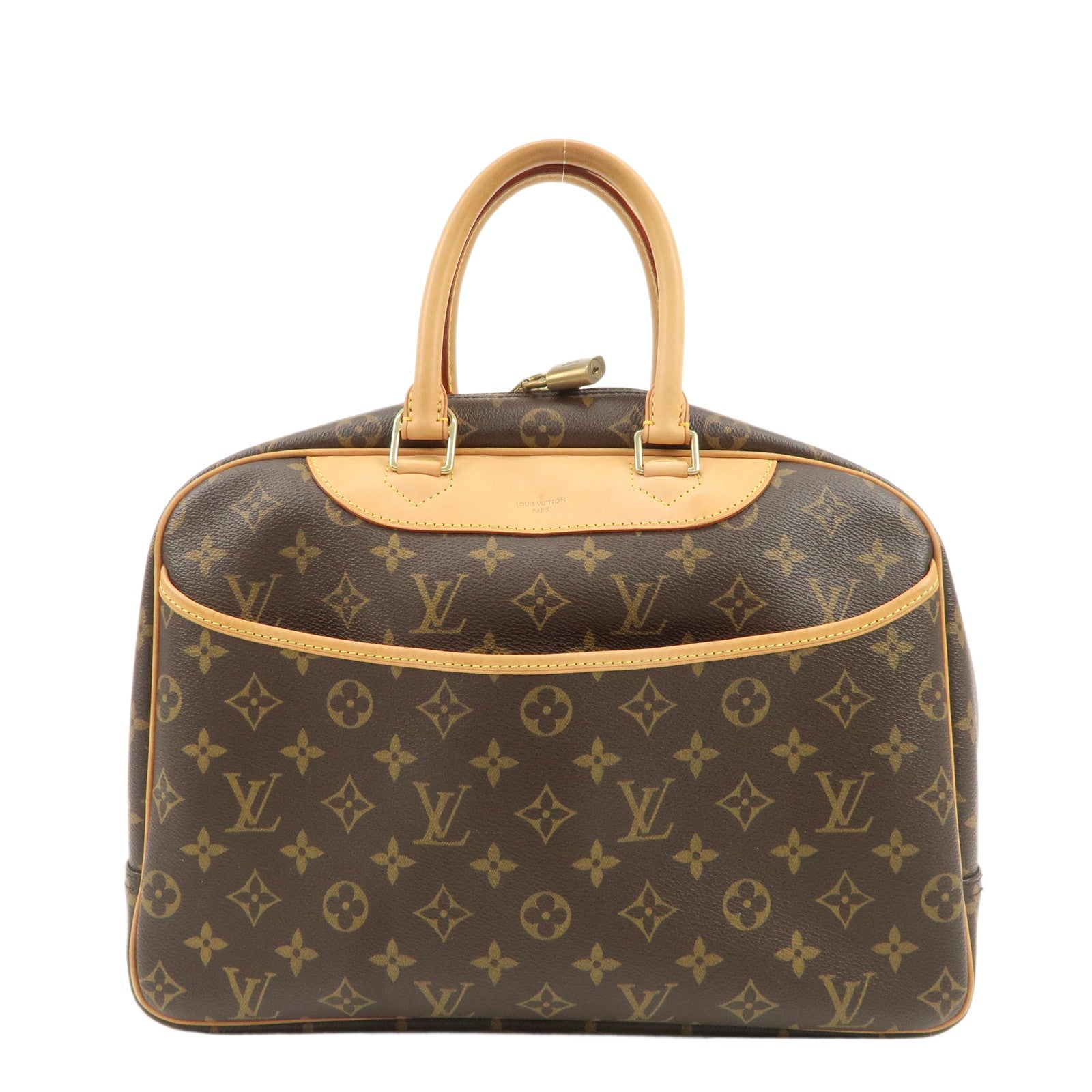 Louis-Vuitton-Monogram-Deauville-Hand-Bag-Brown-M47270