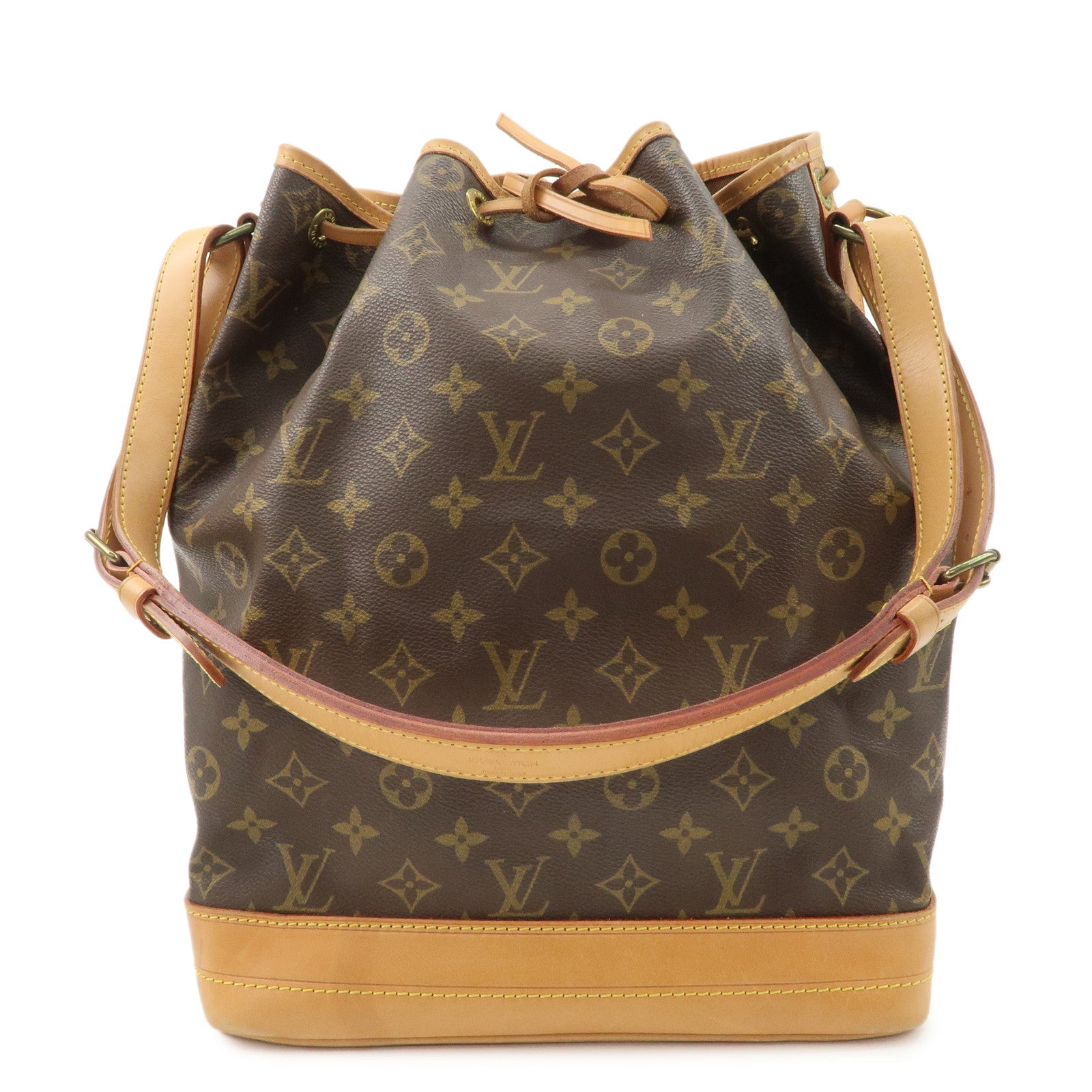 Louis-Vuitton-Monogram-Noe-Shoulder-Bag-Hand-Bag-Brown-M42224