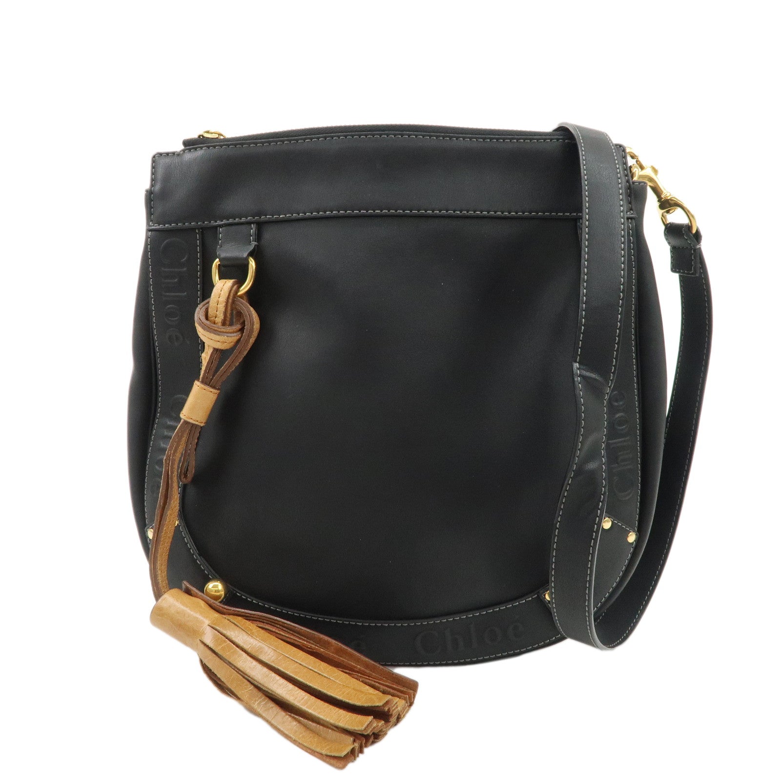 Chloe-Leather-Eden-Tassel-Shoulder-Bag-Black-01-11-62