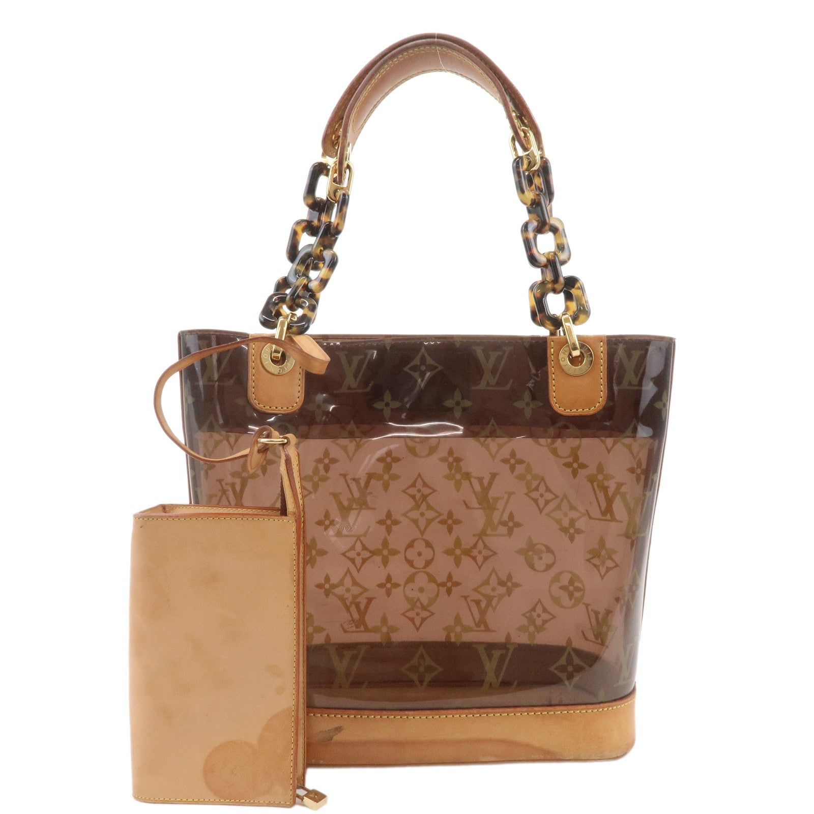 Louis Vuitton Monogram Vinyl Cabas Ambre PM Tote Bag M92502