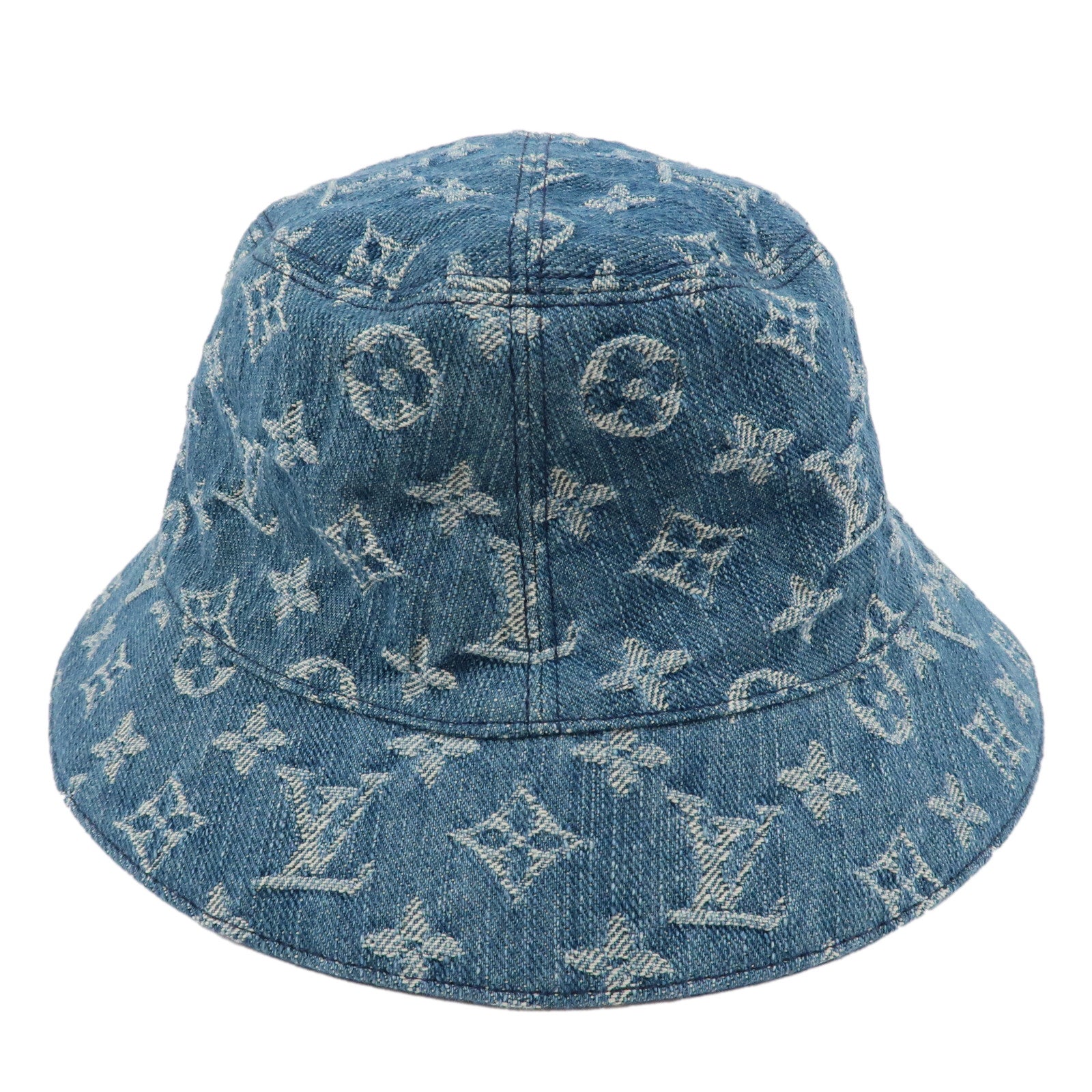 Louis-Vuitton-Monogram-Denim-Bucket-Hat-Essential-58-M78772