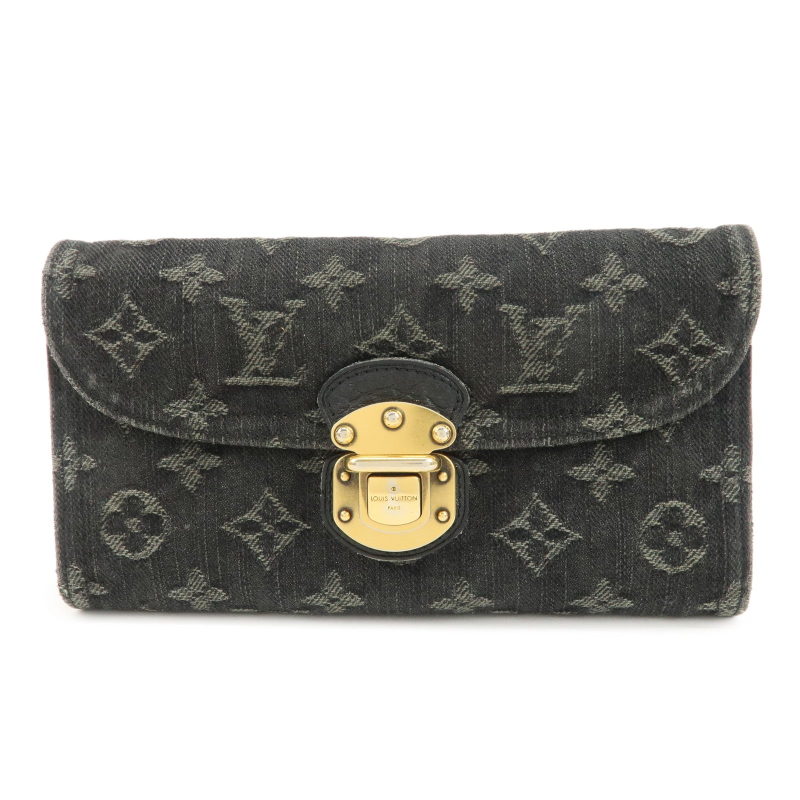 Louis-Vuitton-Monogram-Denim-Portefeuille-Amelia-Noir-M95512