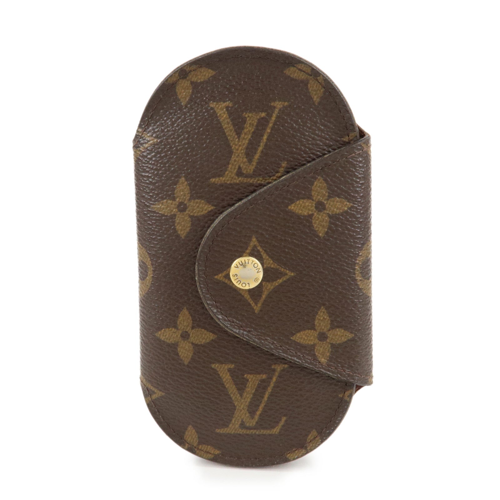 Louis-Vuitton-Monogram-Rond-GM-Key-Case-Brown-M60116