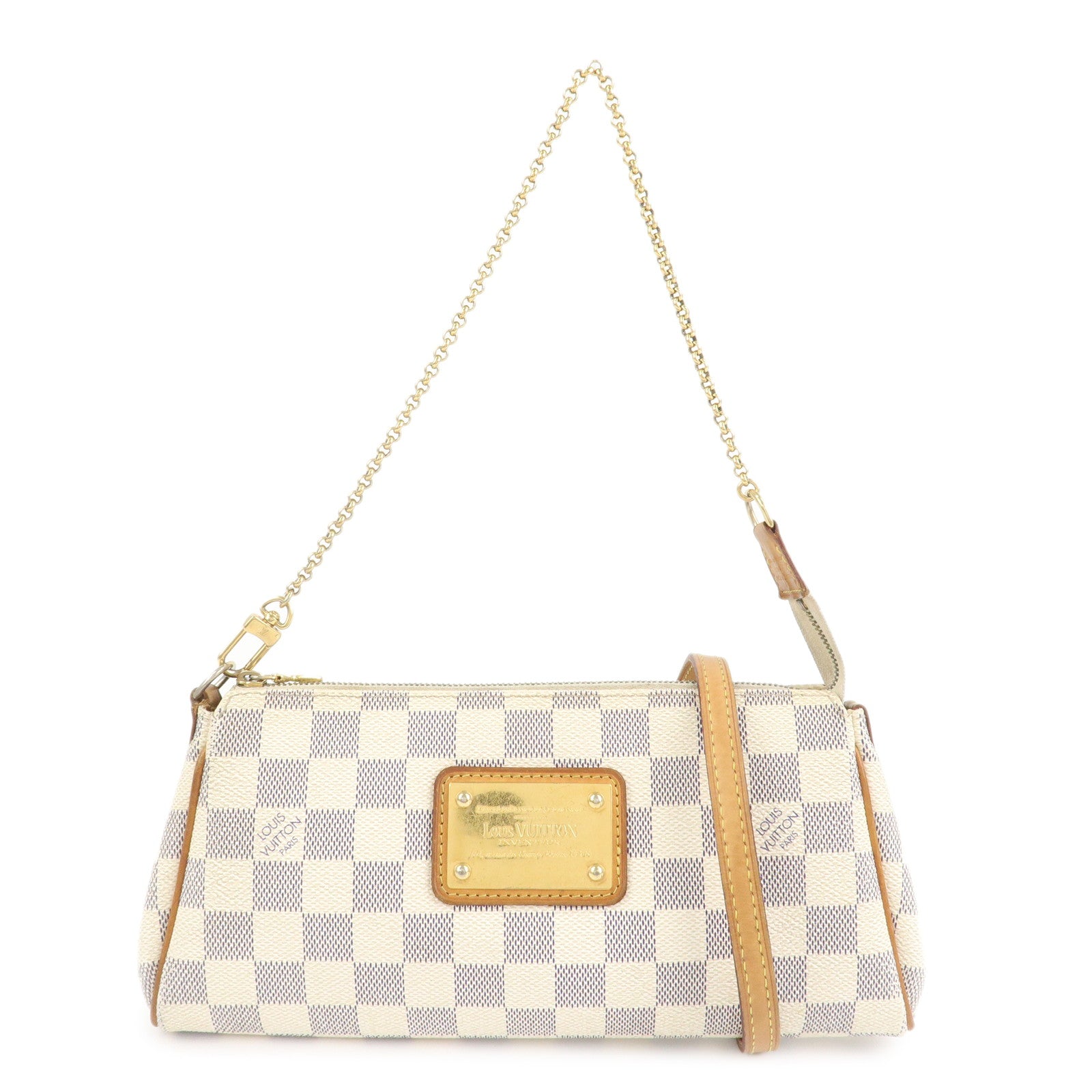 Louis-Vuitton-Damier-Azur-Eva-2-Way-Pouch-Shoulder-Bag-N55214