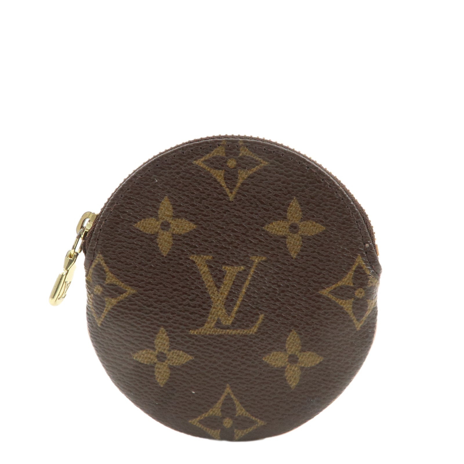 Louis-Vuitton-Monogram-Porte-Monnaie-Rond-Coin-Case-M95043