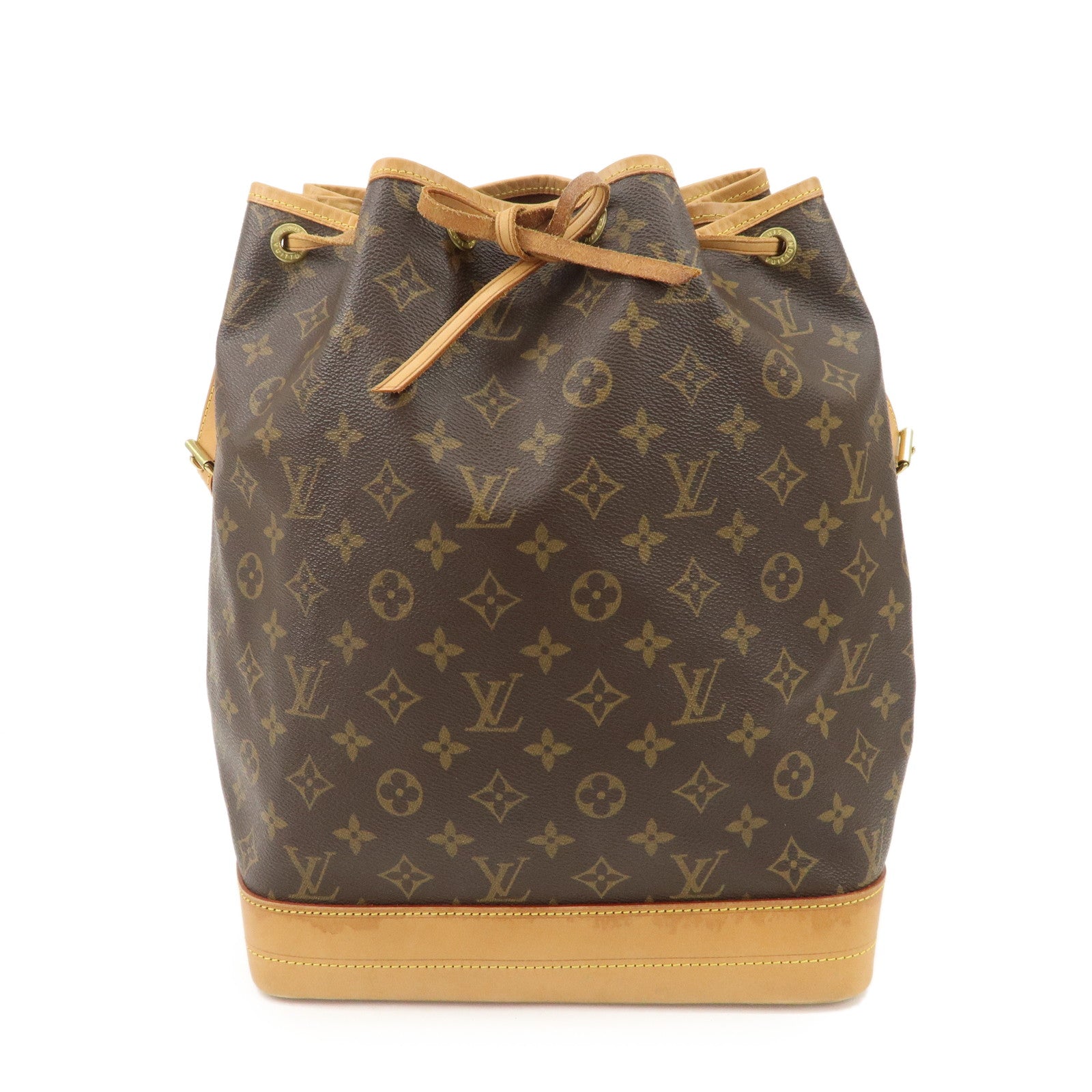 Louis-Vuitton-Monogram-Noe-Shoulder-Bag-Hand-Bag-Brown-M42224