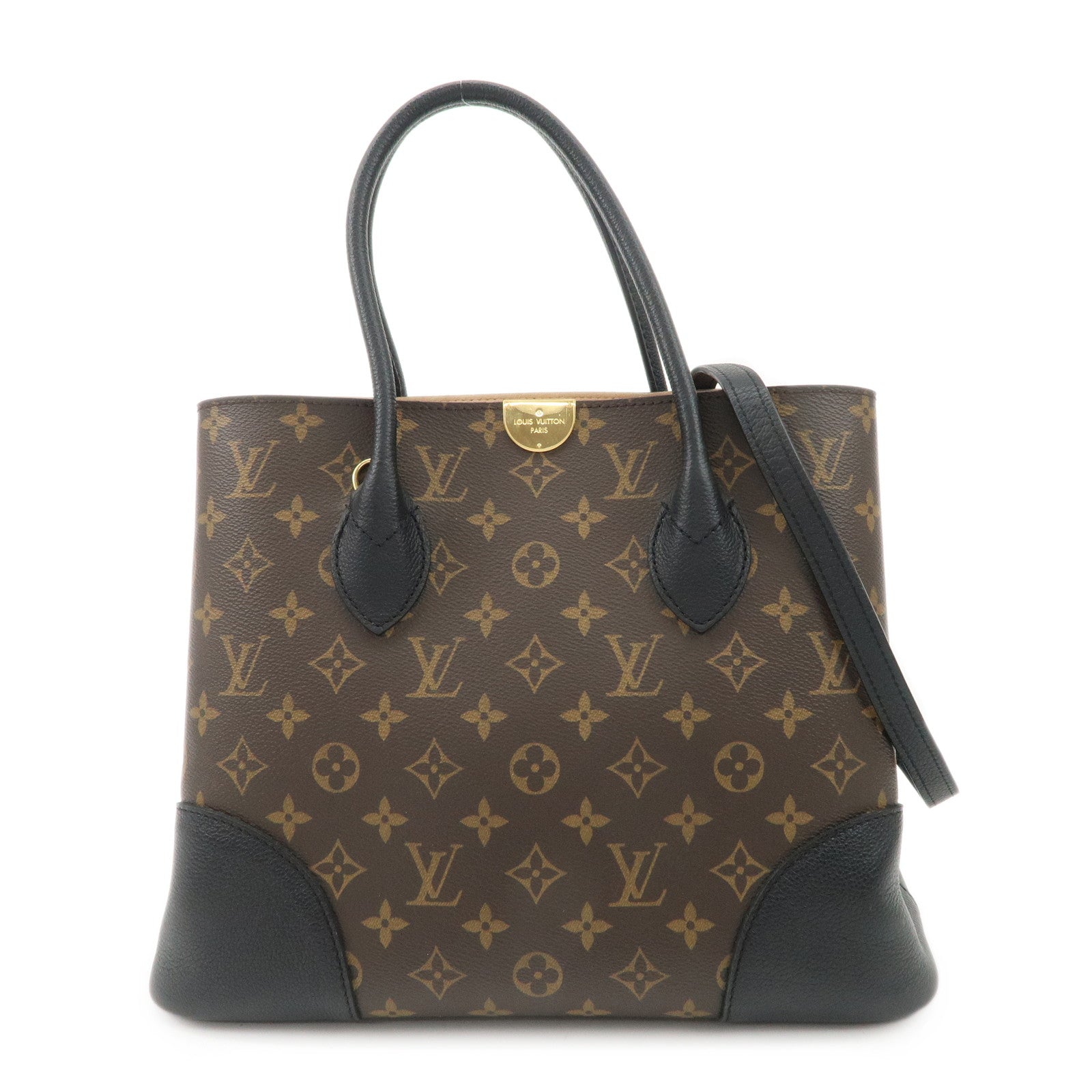 Louis-Vuitton-Monogram-Flandrin-2Way-Hand-Bag-Black-Noir-M41595