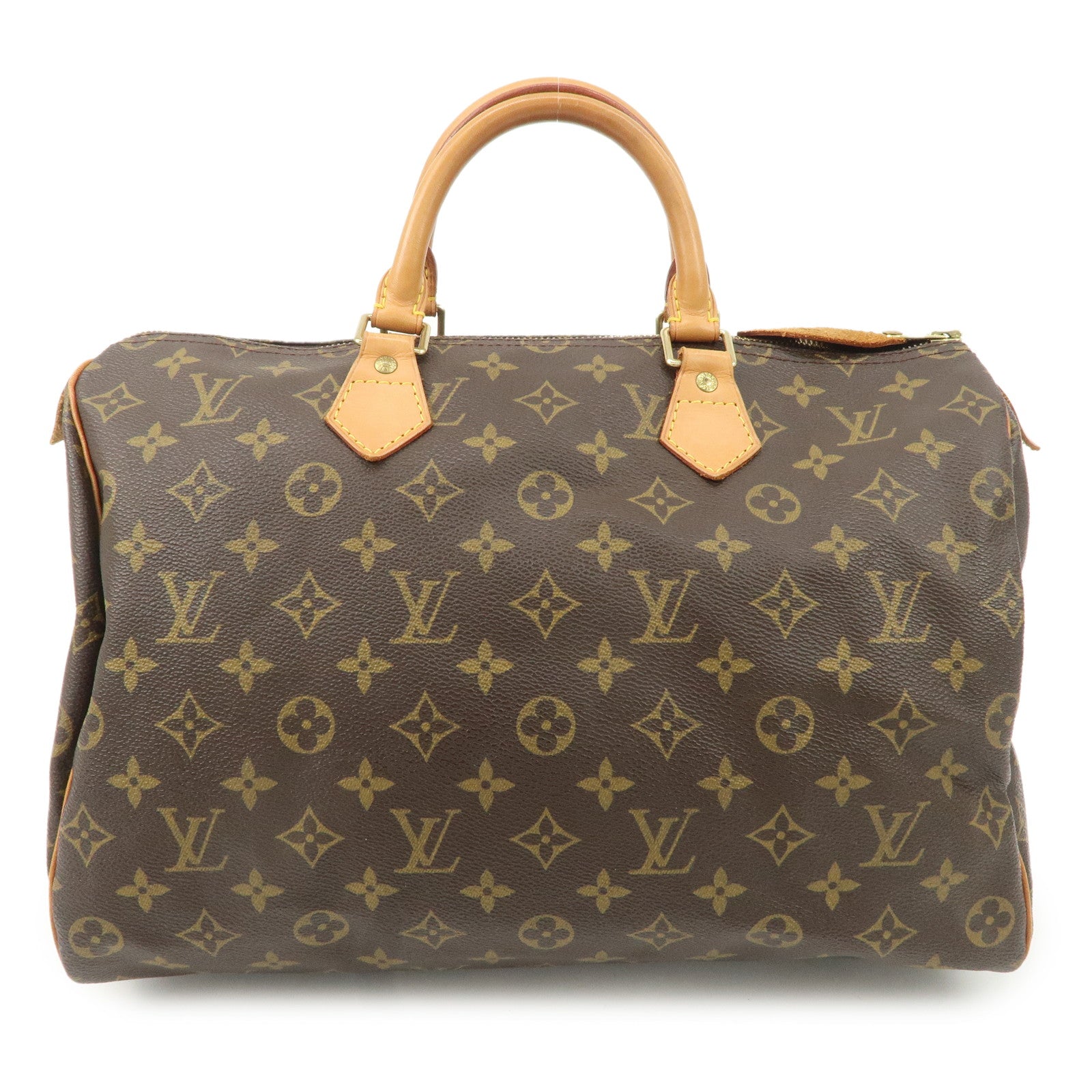 Louis-Vuitton-Monogram-Speedy-35-Hand-Bag-Boston-Bag-M41524