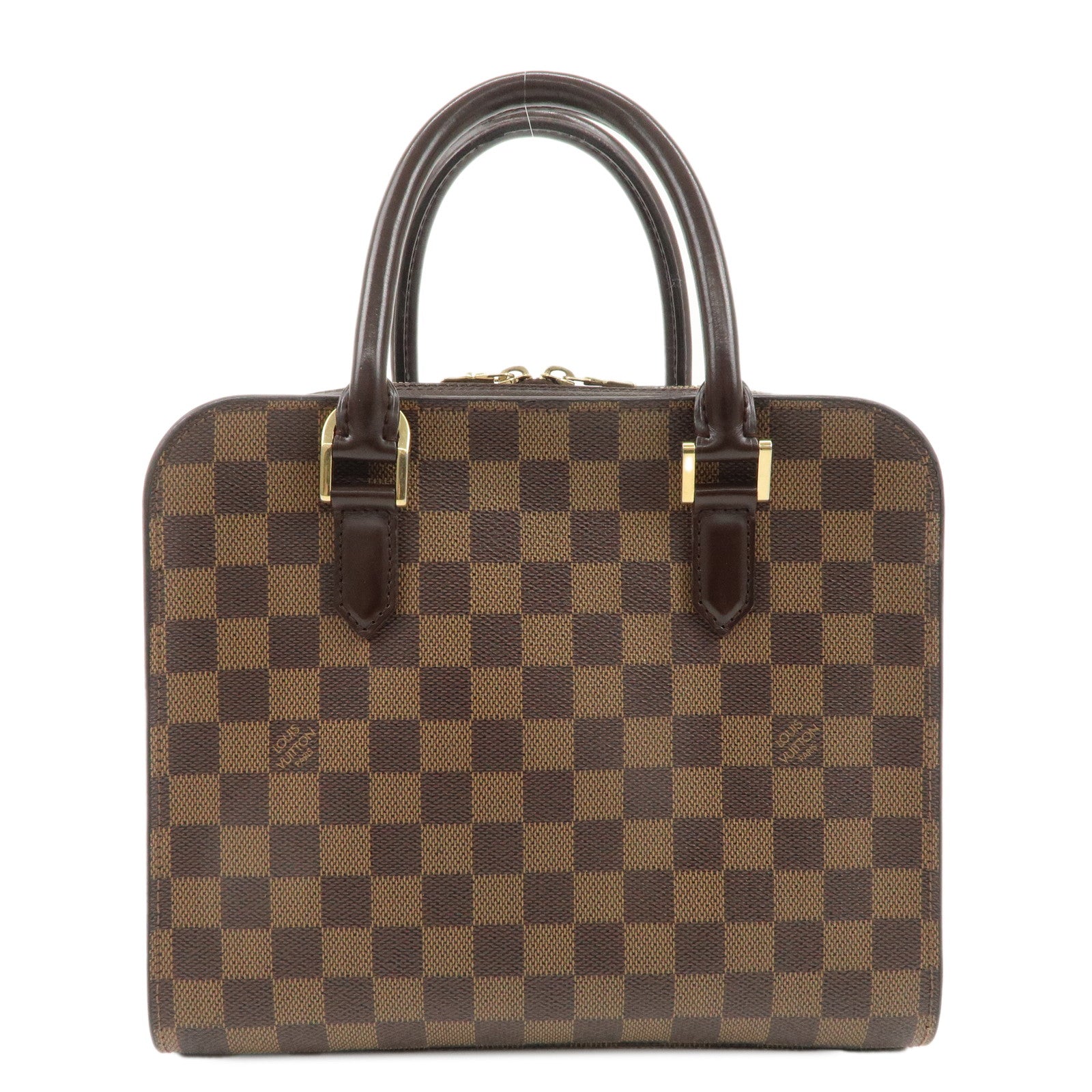 Louis-Vuitton-Damier-Ebene-Triana-Hand-Bag-Brown-N51155