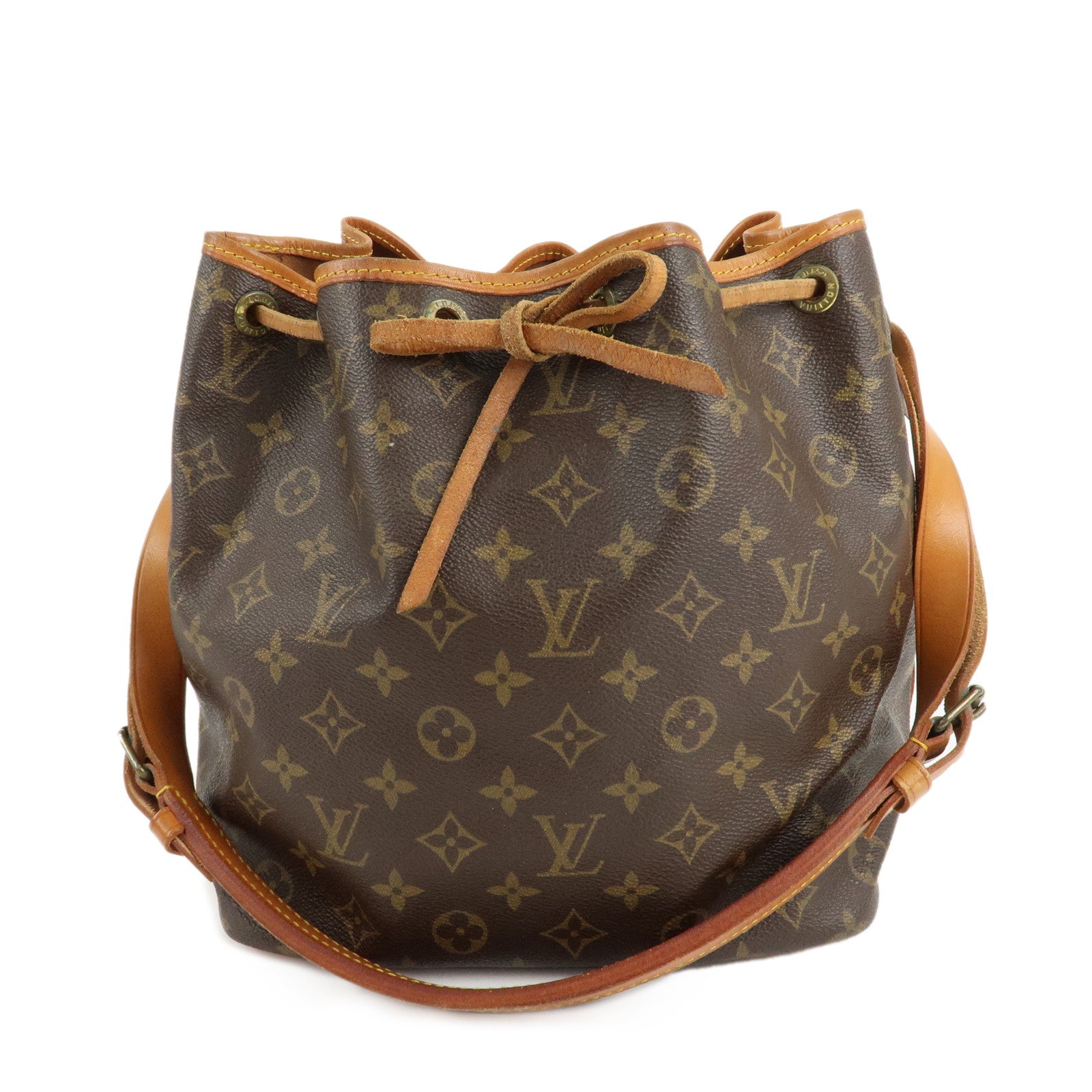 Louis-Vuitton-Monogram-Petit-Noe-Shoulder-Bag-Brown-M42226