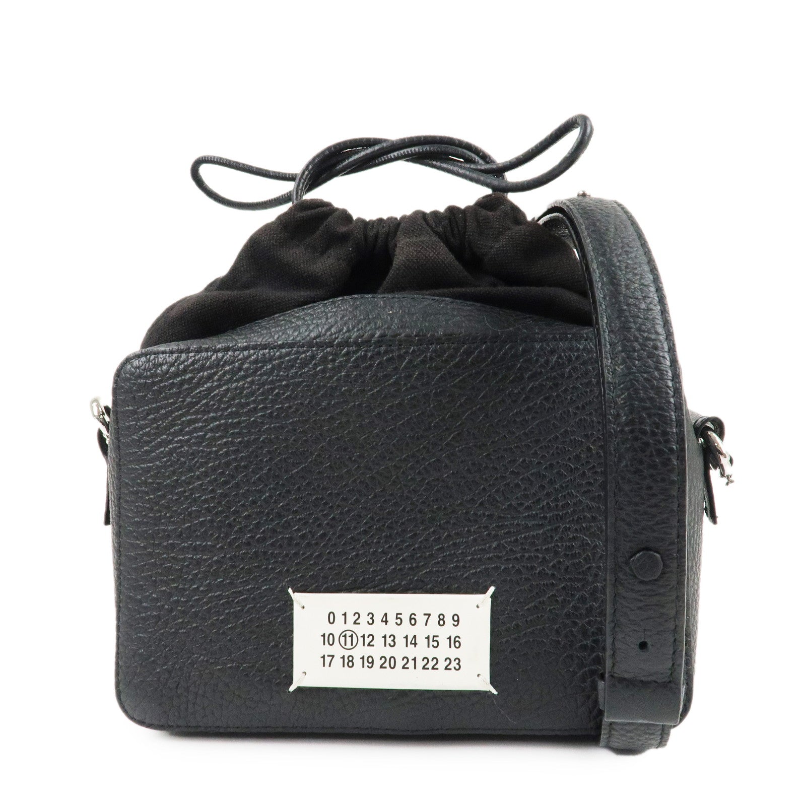 Maison-Margiela-Leather-Canvas-5AC-Camera-Bag--Black-SB1WG0018