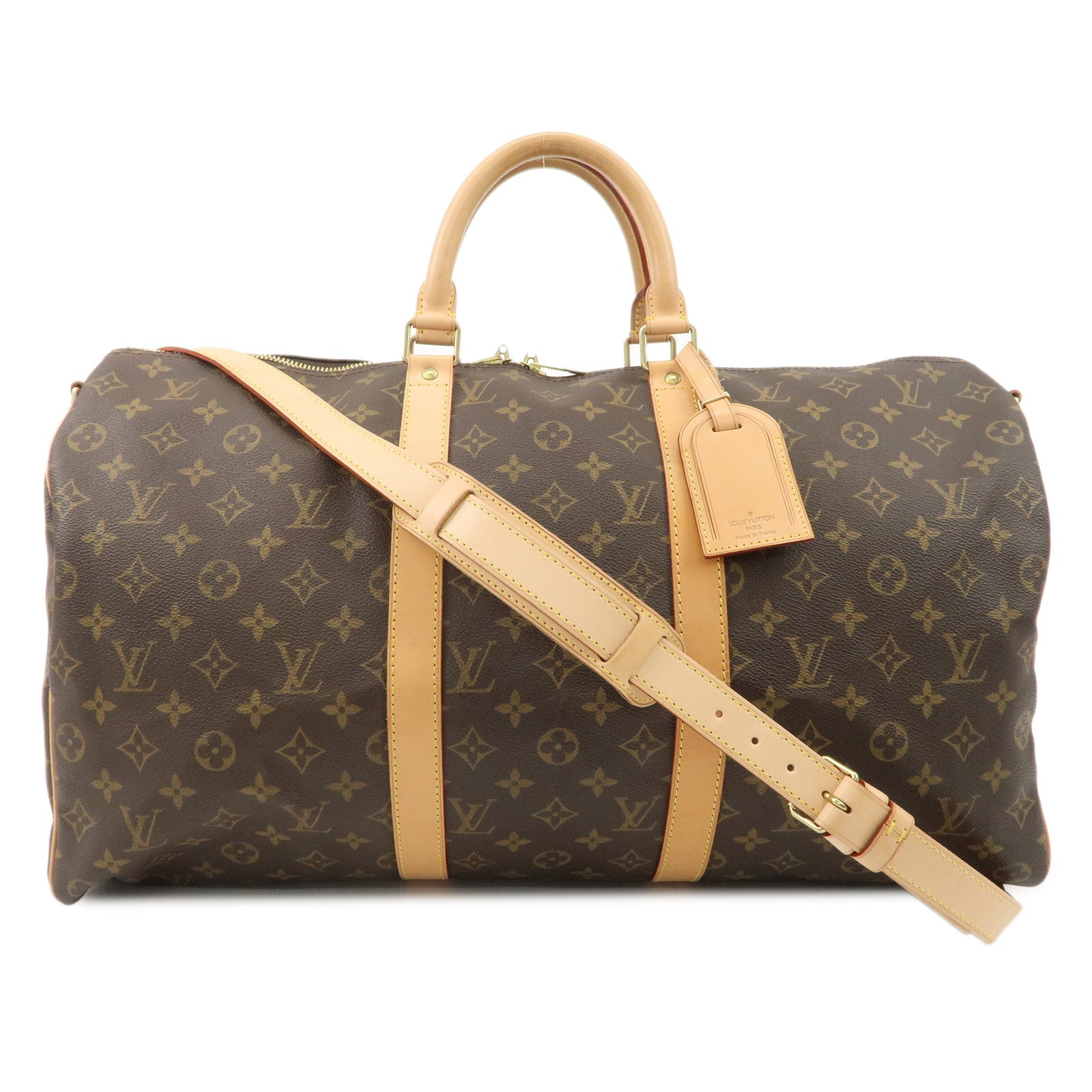 Louis-Vuitton-Monogram-Keep-All-Bandouliere-50-Boston-Bag-M41416