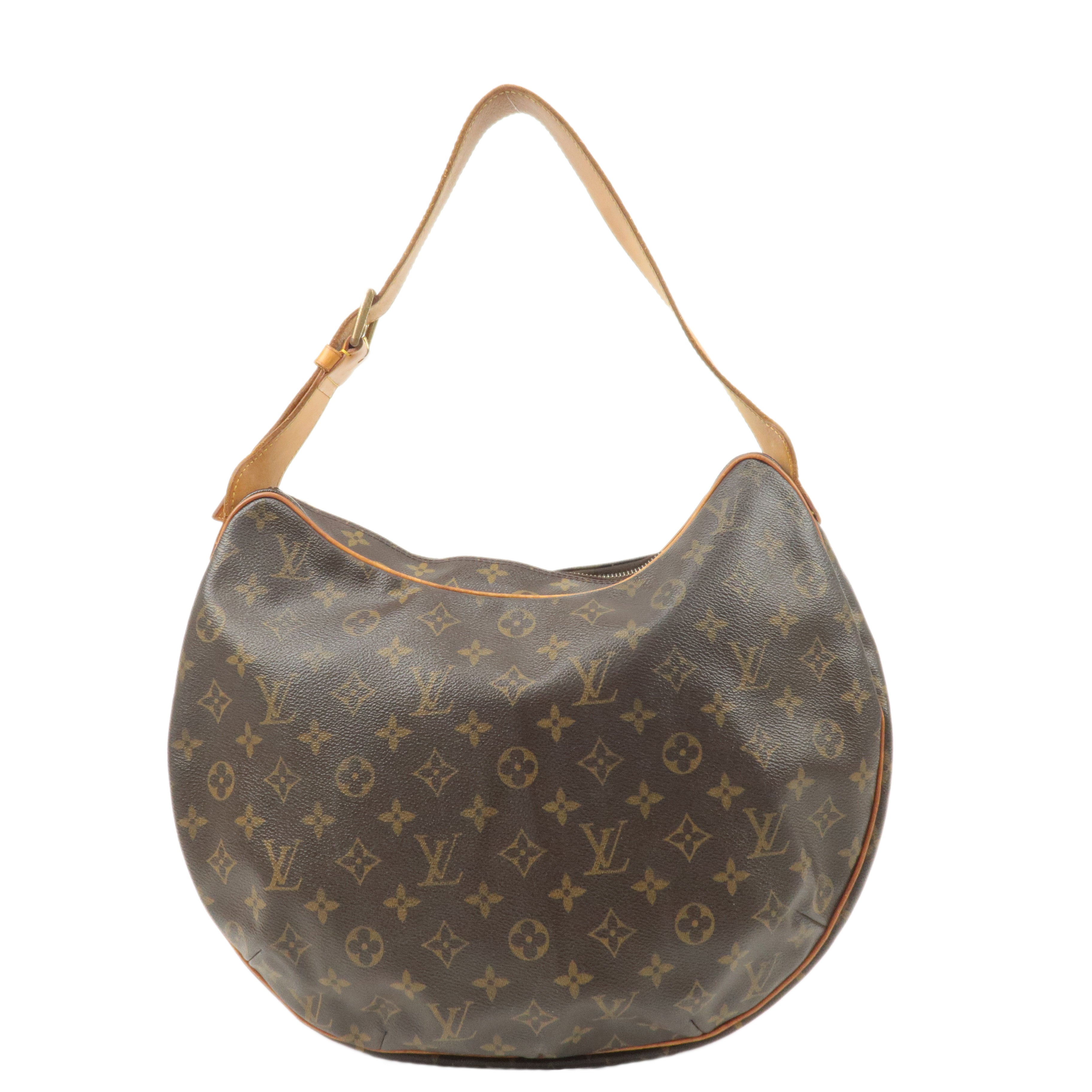 Louis Vuitton Monogram Croissant GM Shoulder Bag Brown M51511