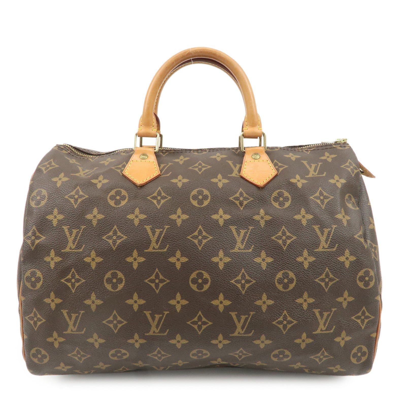 Louis-Vuitton-Monogram-Speedy-35-Hand-Bag-Boston-Bag-M41524