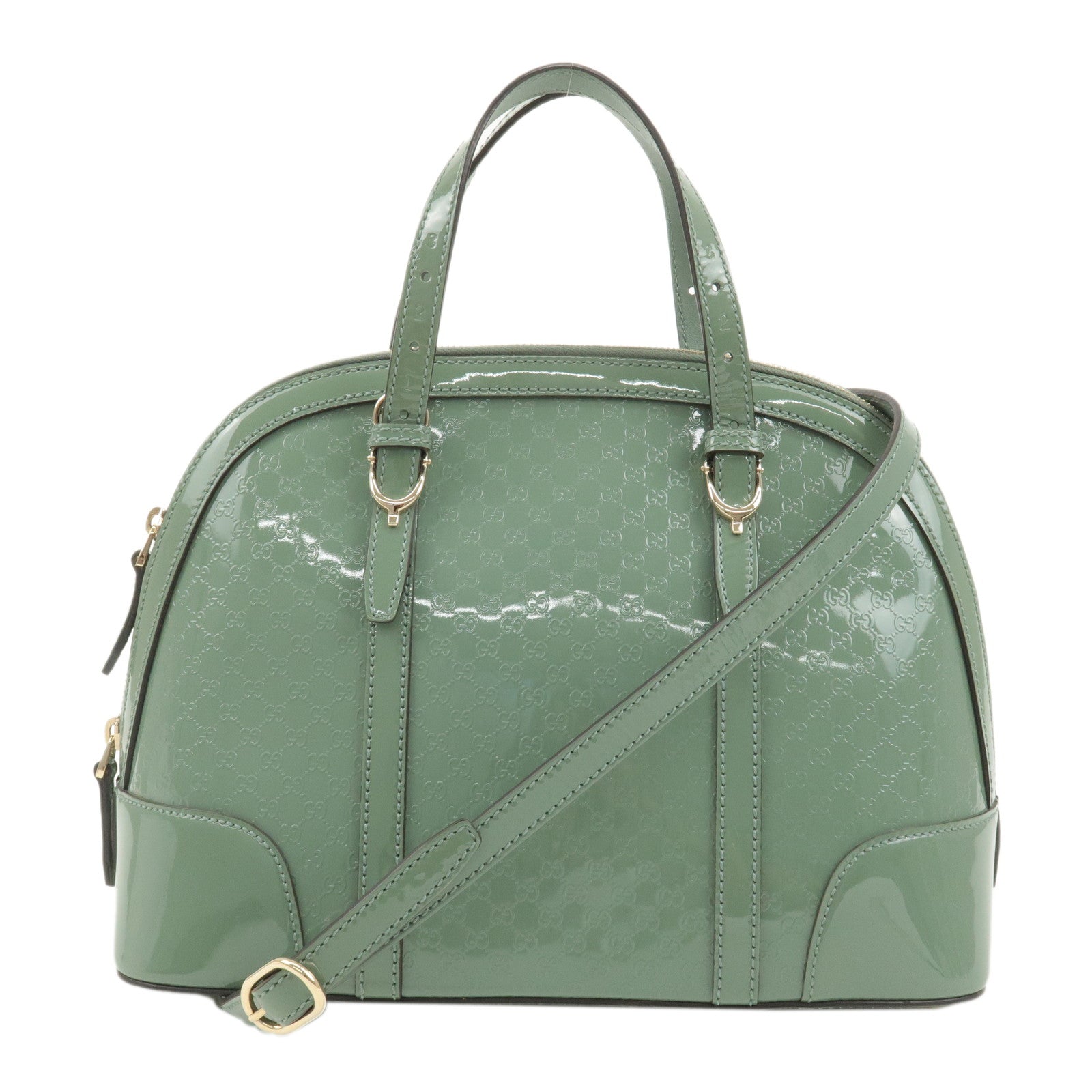 GUCCI-Micro-Guccissima-Enamel-Leather-2Way-Bag-309617