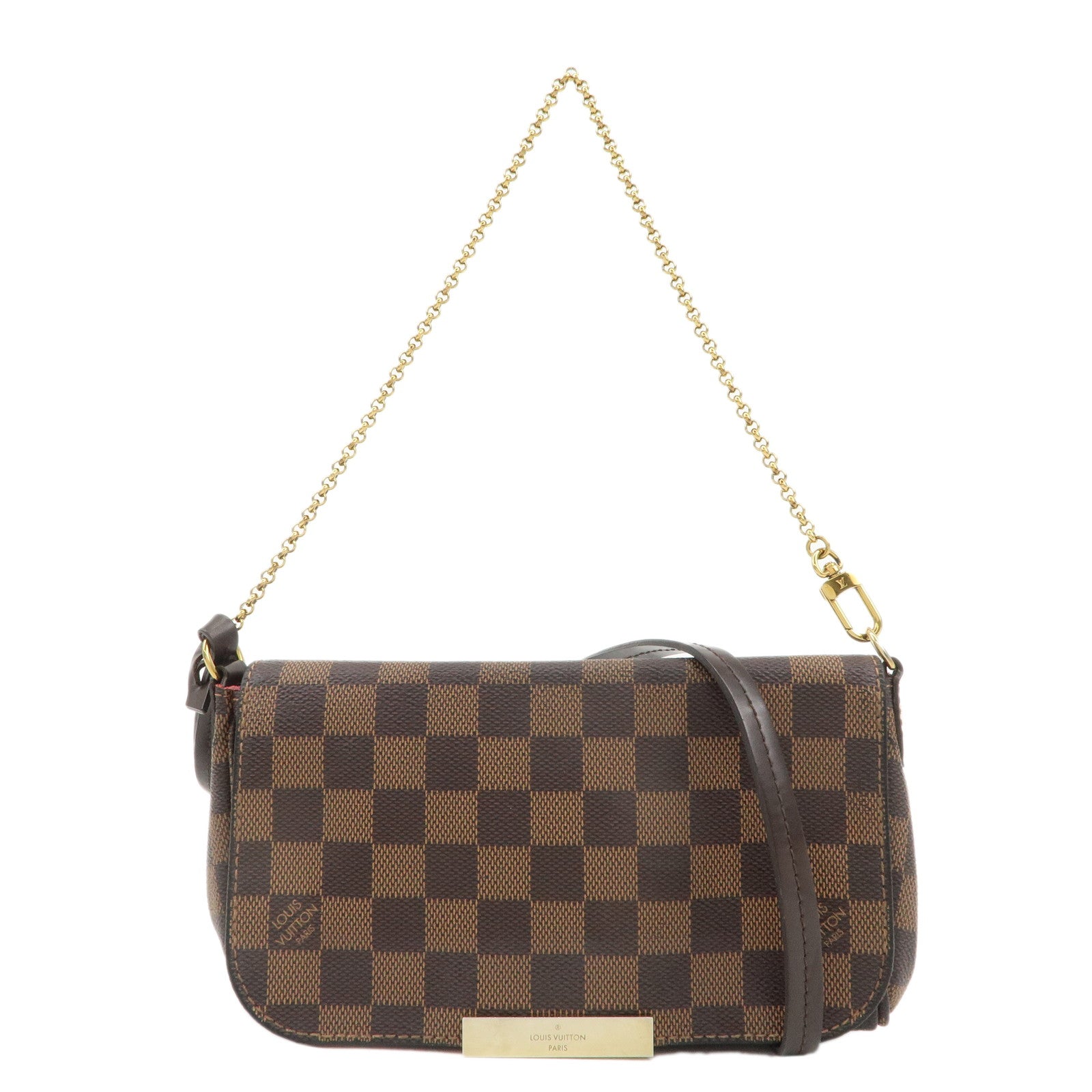 Louis-Vuitton-Damier-Favorite-PM-2Way-Shoulder-Bag-N41276