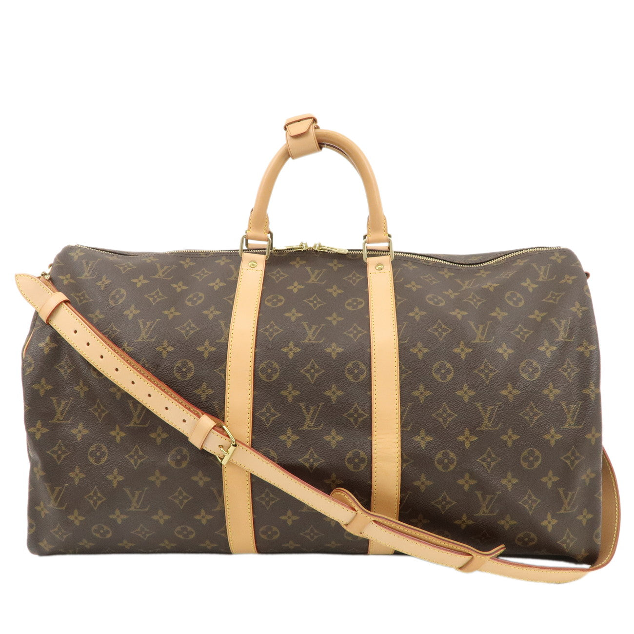 Louis-Vuitton-Monogram-Keep-All-Bandouliere-55-Bag-M41414