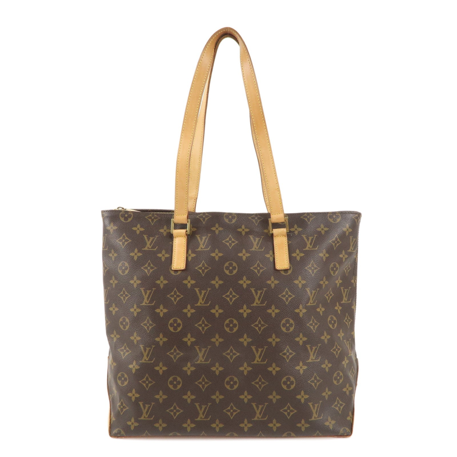 Louis-Vuitton-Monogram-Cabas-Mezzo-Tote-Bag-Brown-M51151