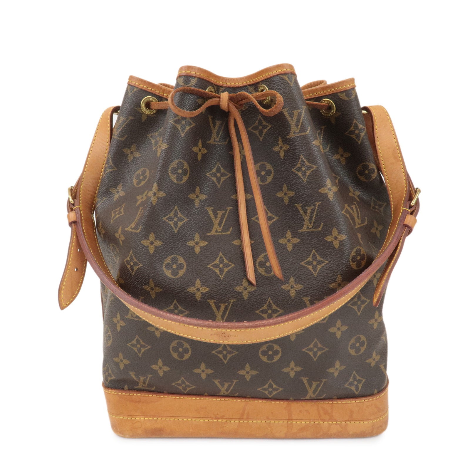 Louis-Vuitton-Monogram-Noe-Shoulder-Bag-Hand-Bag-Brown-M42224