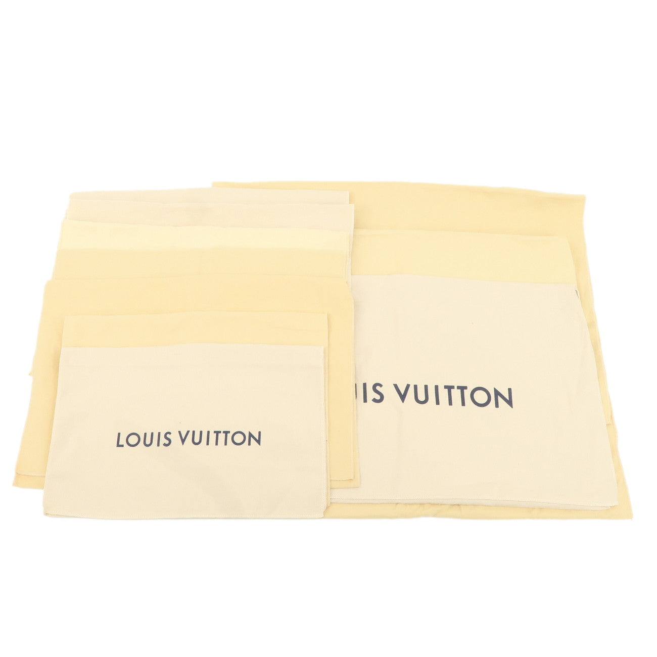 Louis-Vuitton-Set-of-10-Dust-Bag-Storage-Bag-Beige