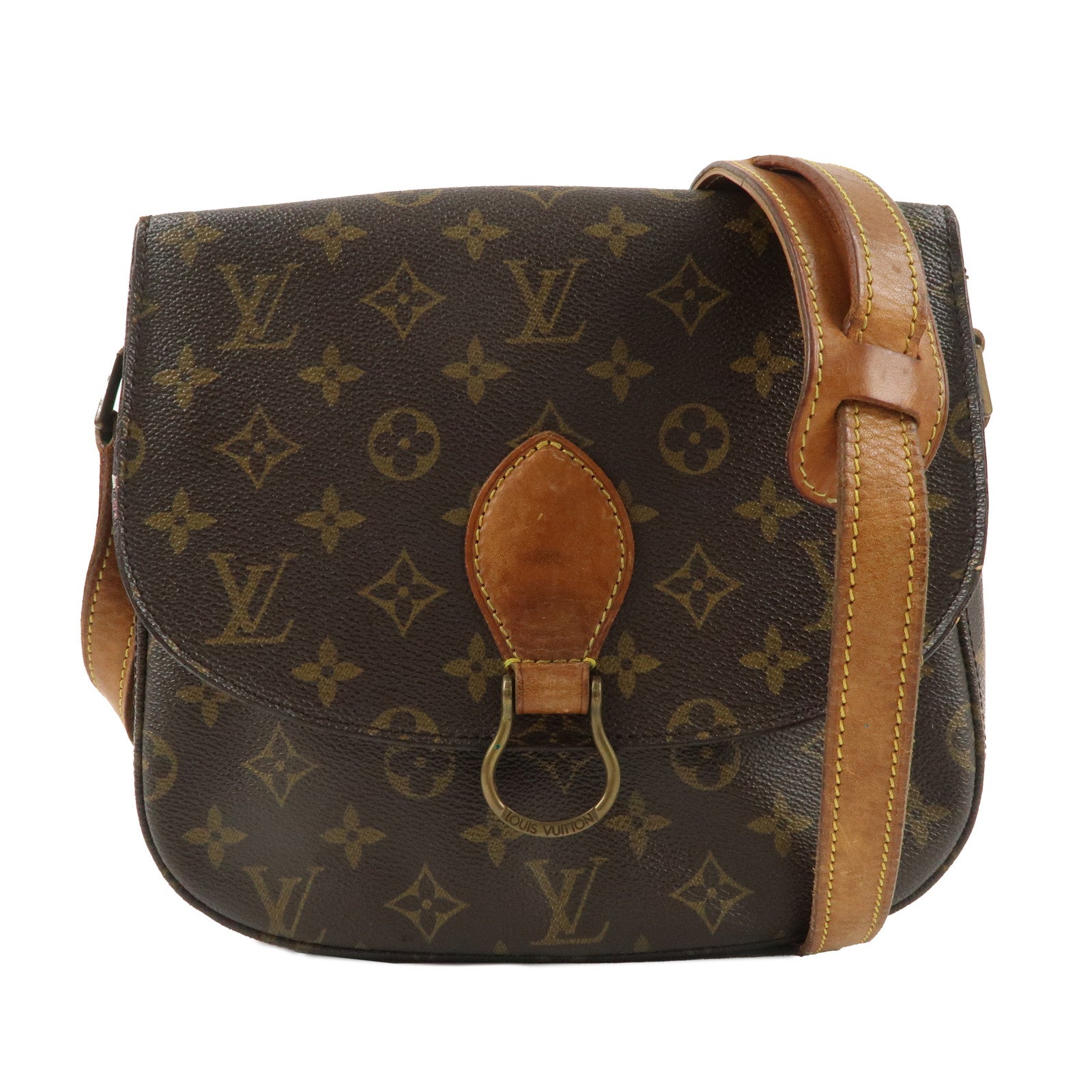 Louis-Vuitton-Monogram-Saint-Cloud-GM-Shoulder-Bag-Brown-M51242