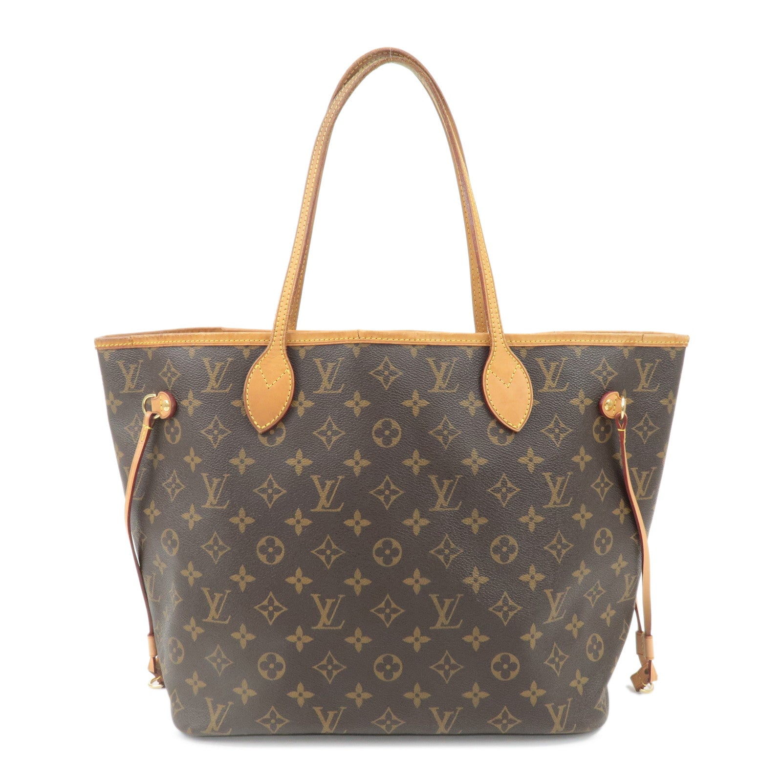 Louis-Vuitton-Monogram-Neverfull-MM-Tote-Bag-Brown-M40156