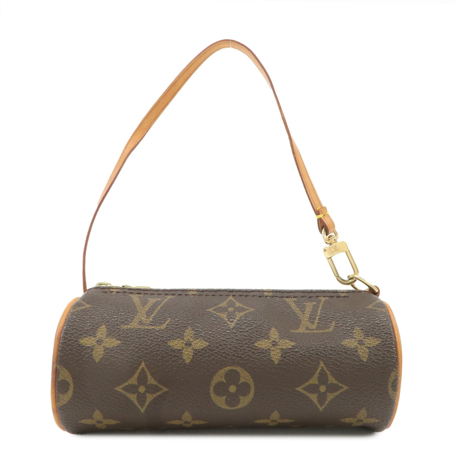 Louis-Vuitton-Monogram-Mini-Pouch-for-Papillon-Bag-Brown