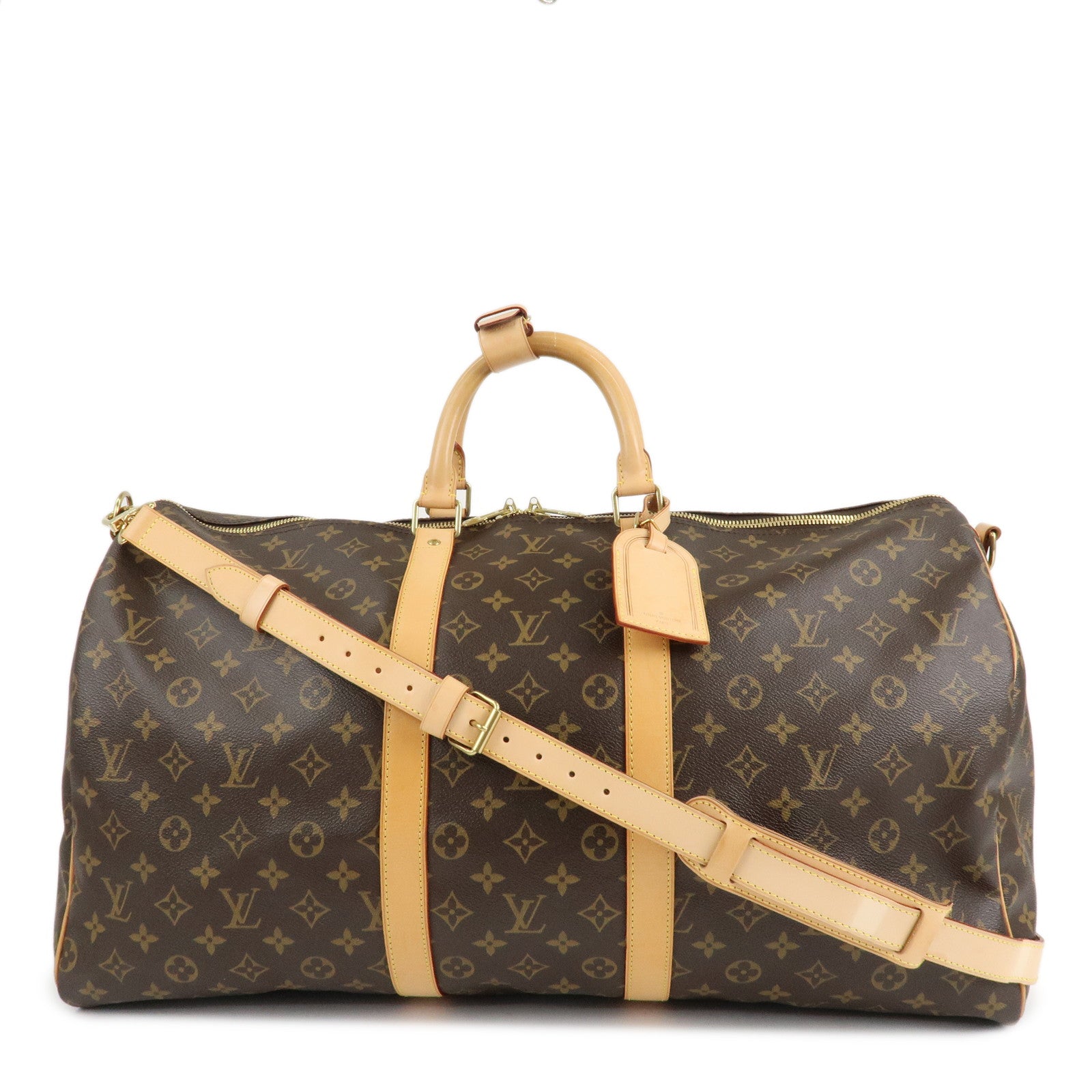 Louis-Vuitton-Monogram-Keep-All-Bandouliere-55-Boston-Bag-M41414