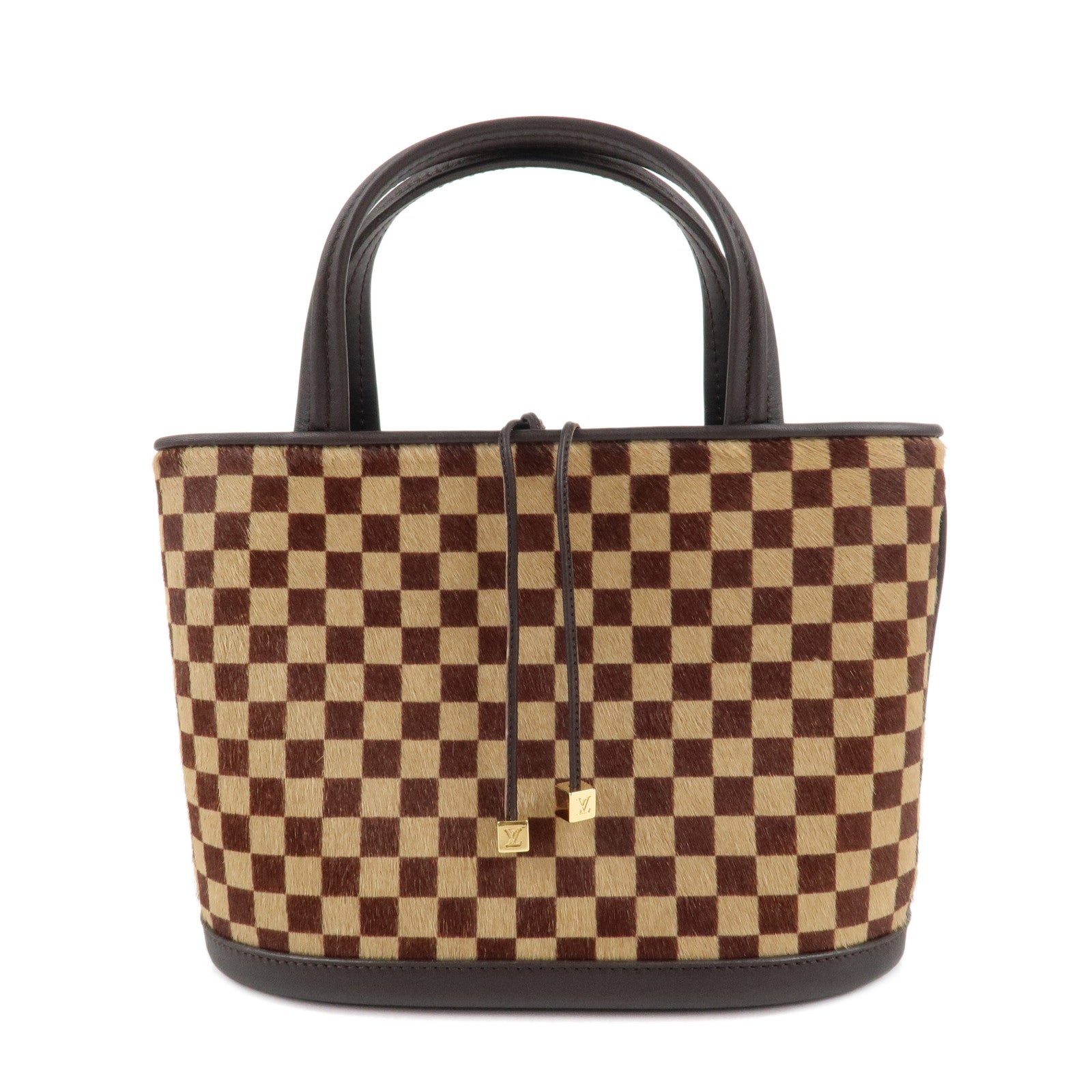 Louis-Vuitton-Damier-Sauvage-Impala-Hand-Bag-Beige-Brown-M92133