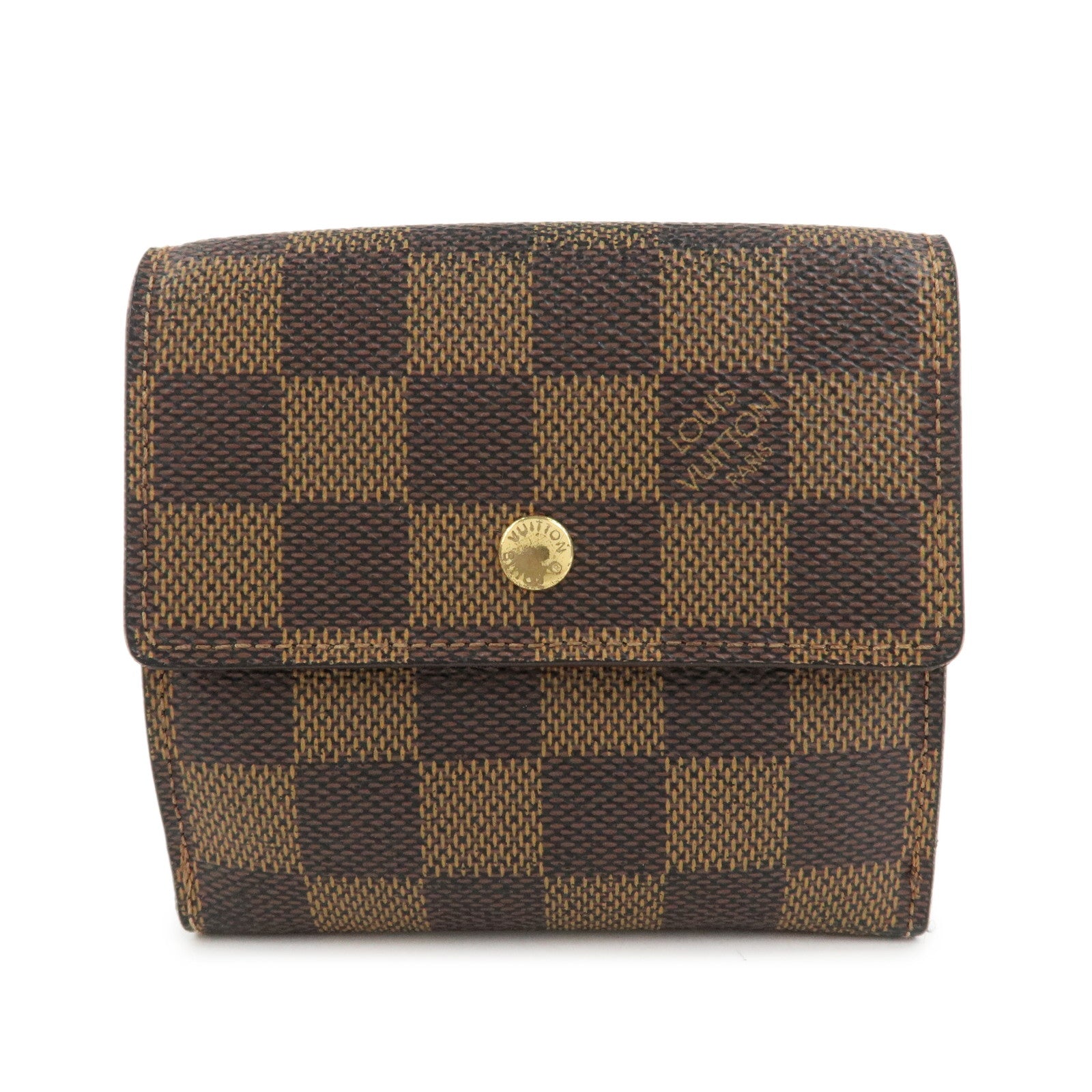 Louis-Vuitton-Damier-Ebene-Portefeuille-Elise-Wallet-N61654